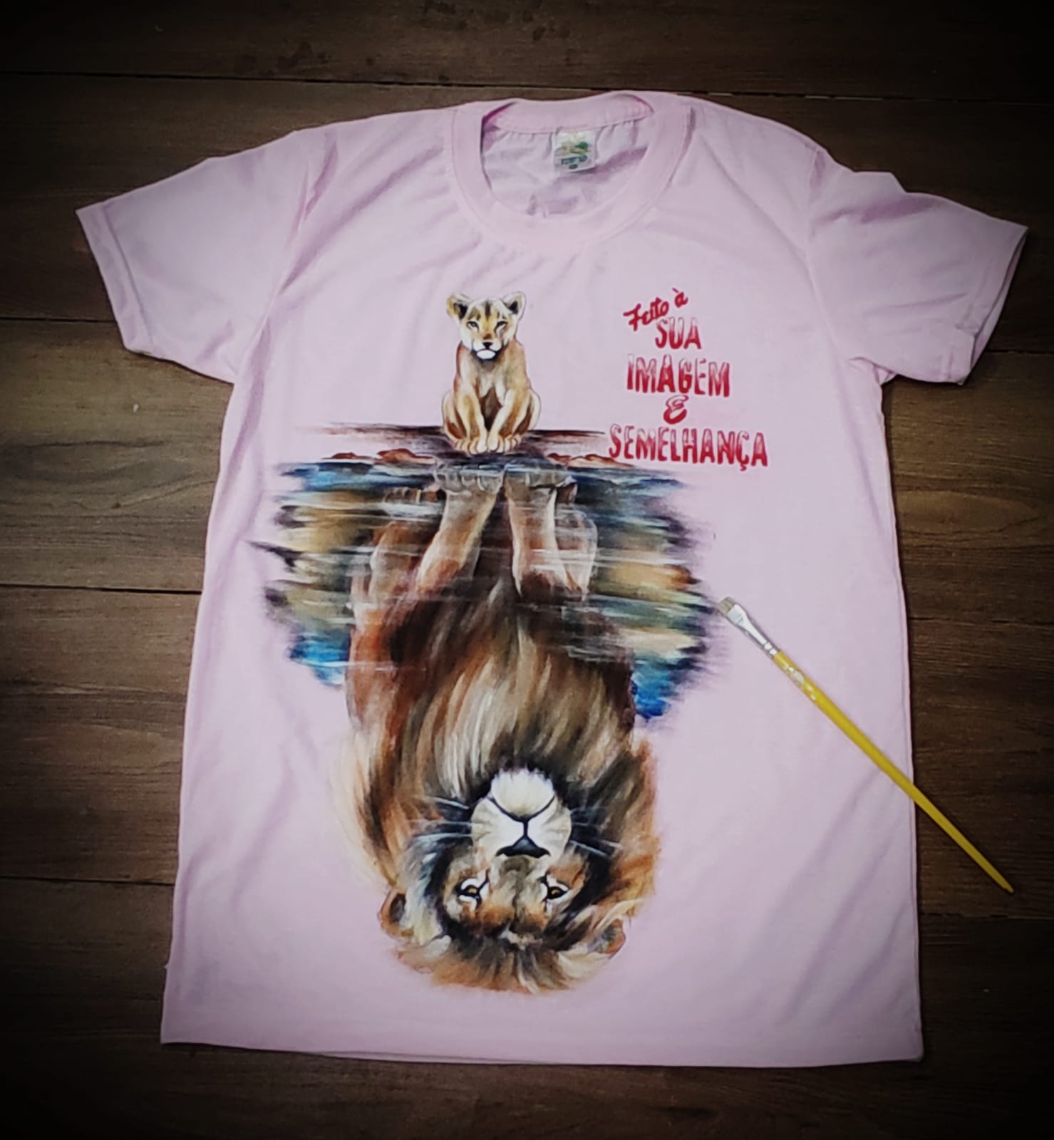 Camiseta Unissex personalizada - Pintura Artística