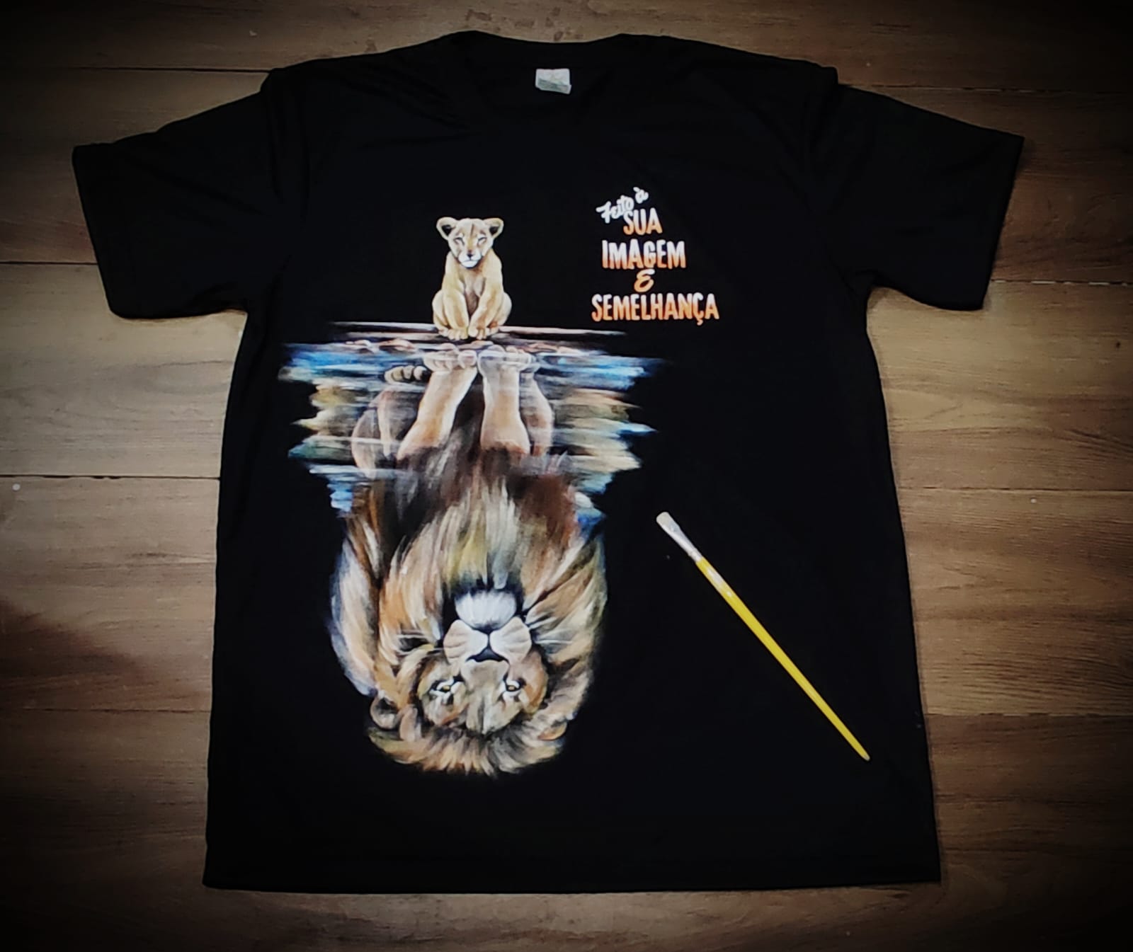 Camiseta Unissex personalizada - Pintura Artística