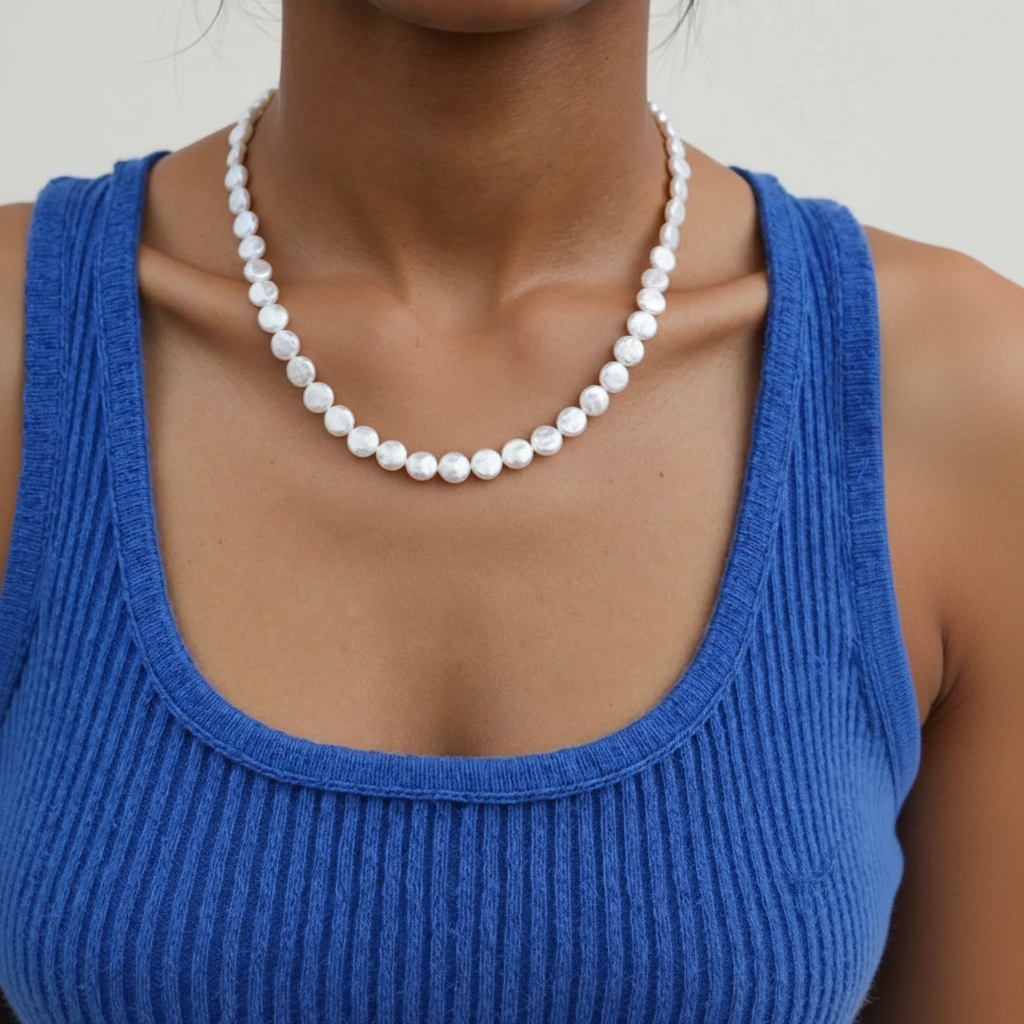 Galaxy Baroque Pearl Necklace