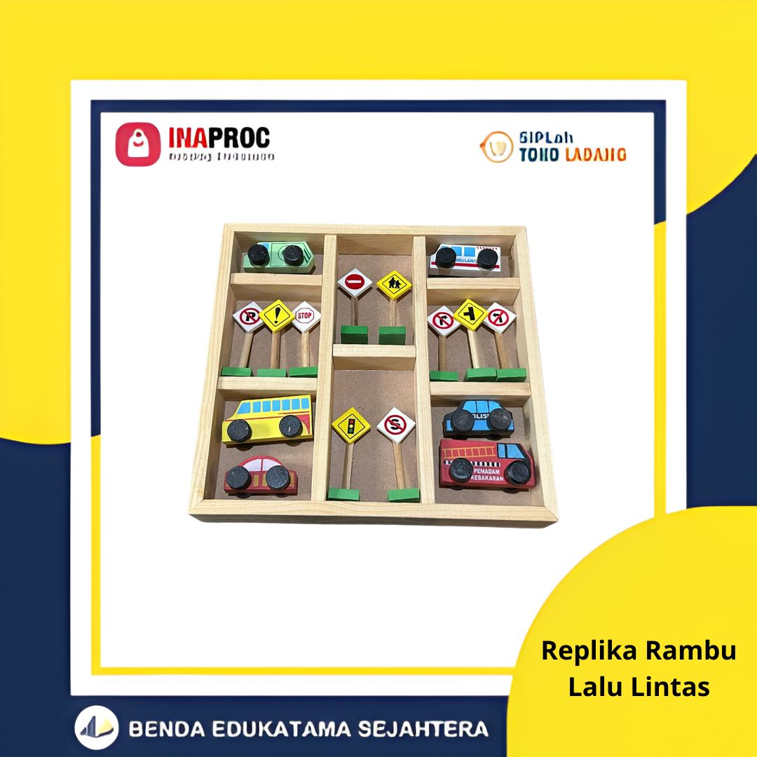 Replika Rambu Lalu Lintas