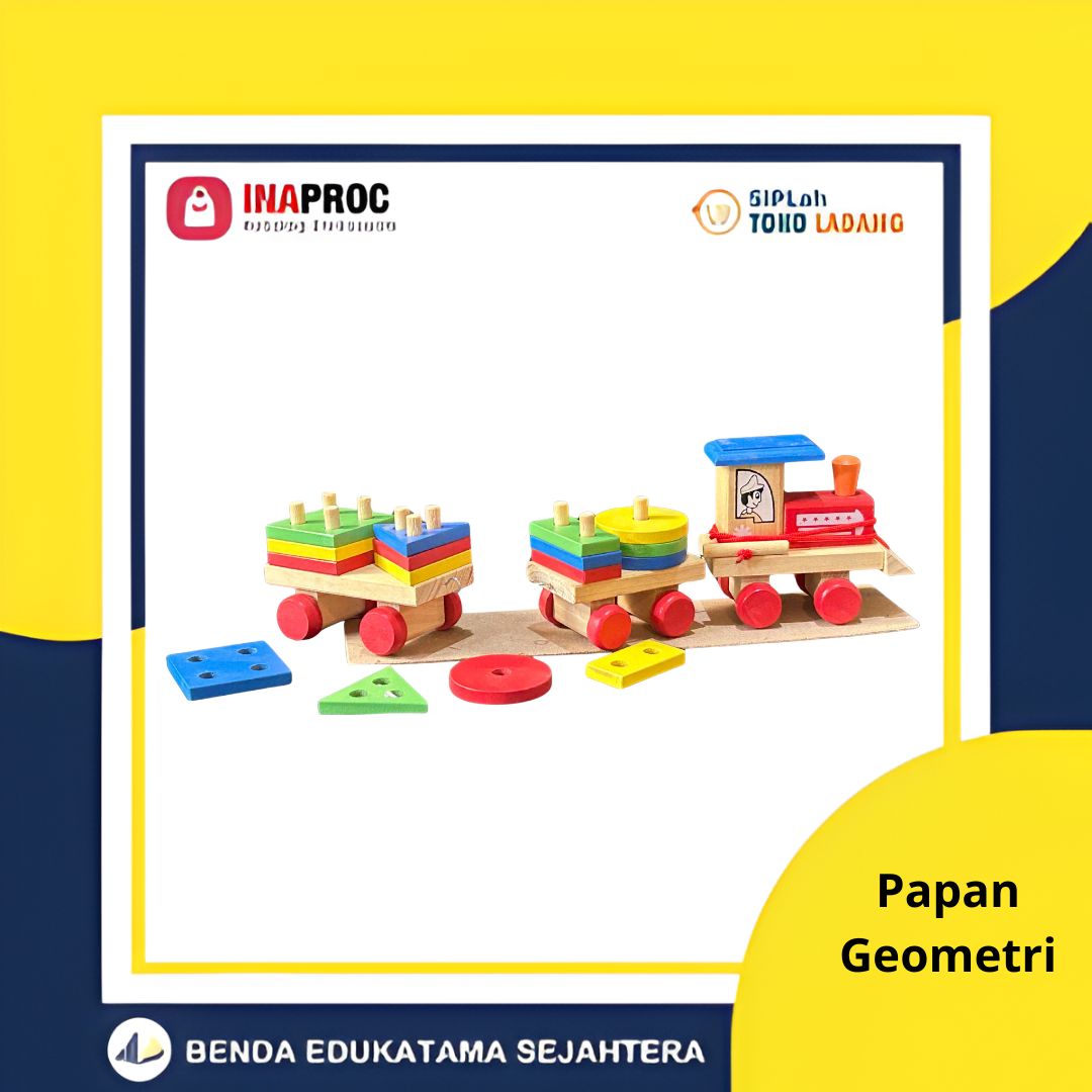 Kereta Mainan Edukasi