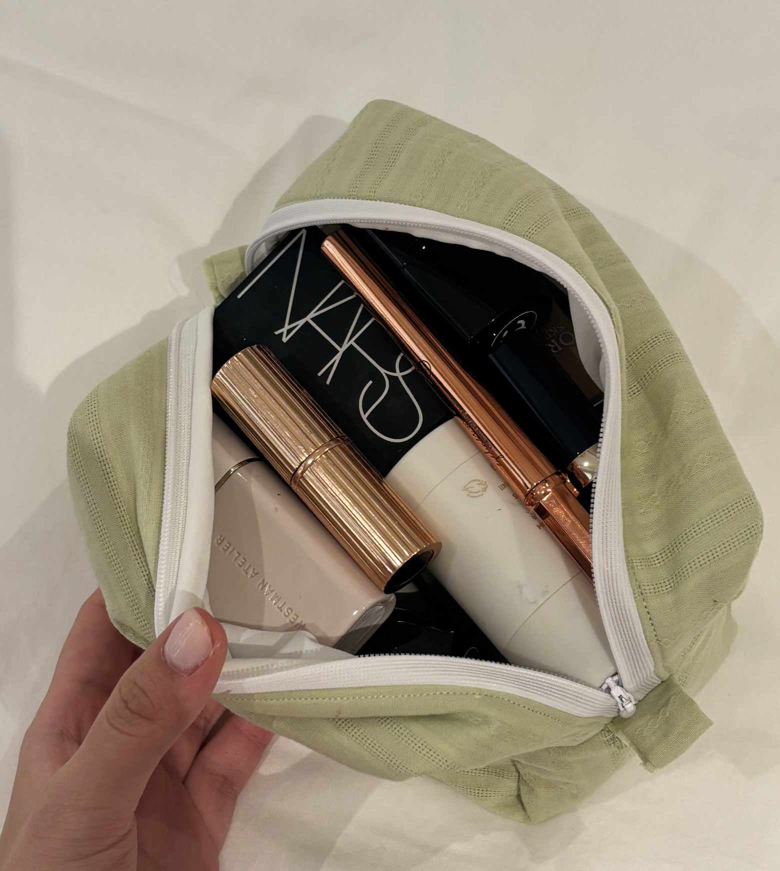 Quilted Make Up Pouch 