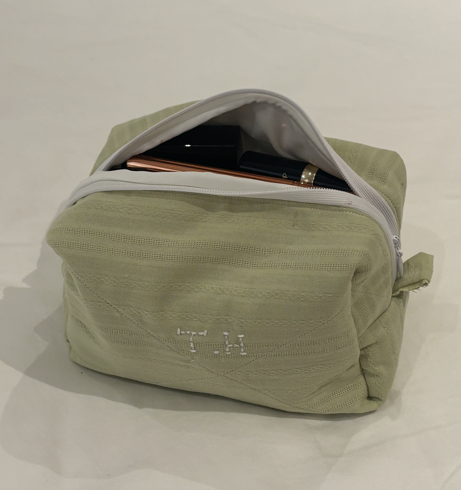 Quilted Make Up Pouch 