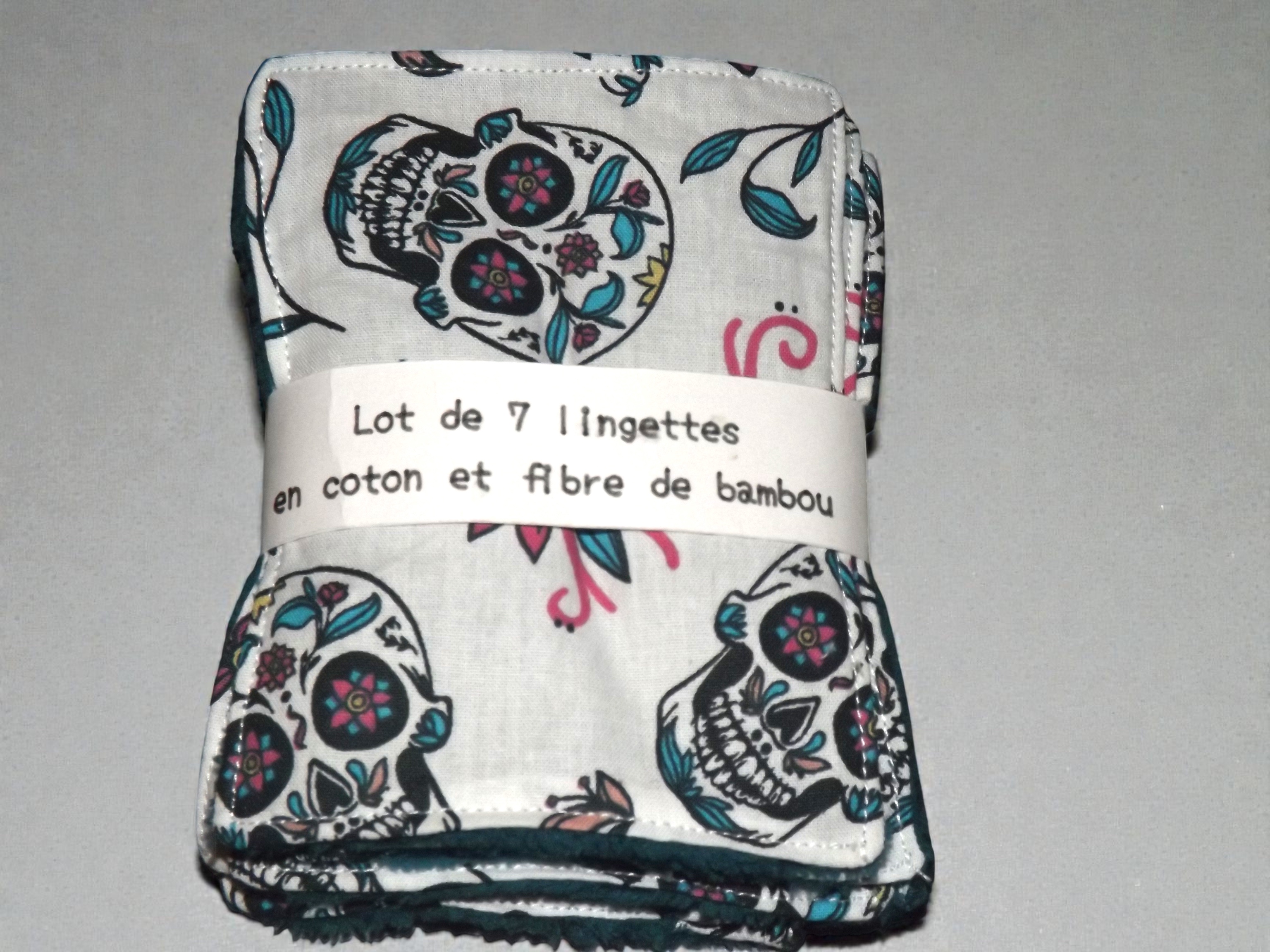 Lingettes démaquillantes réutilisables