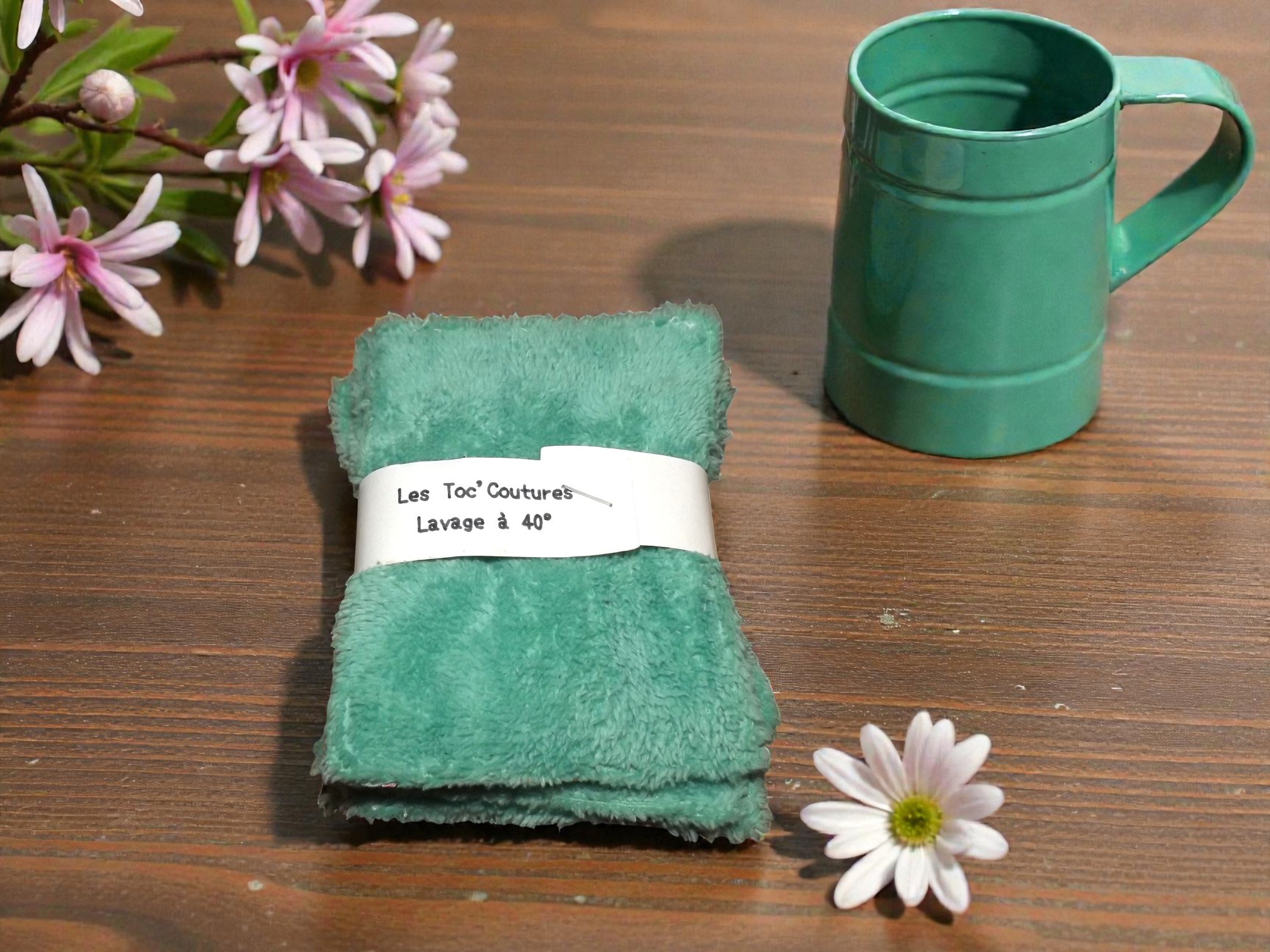 panière plus 7 lingettes assorties 