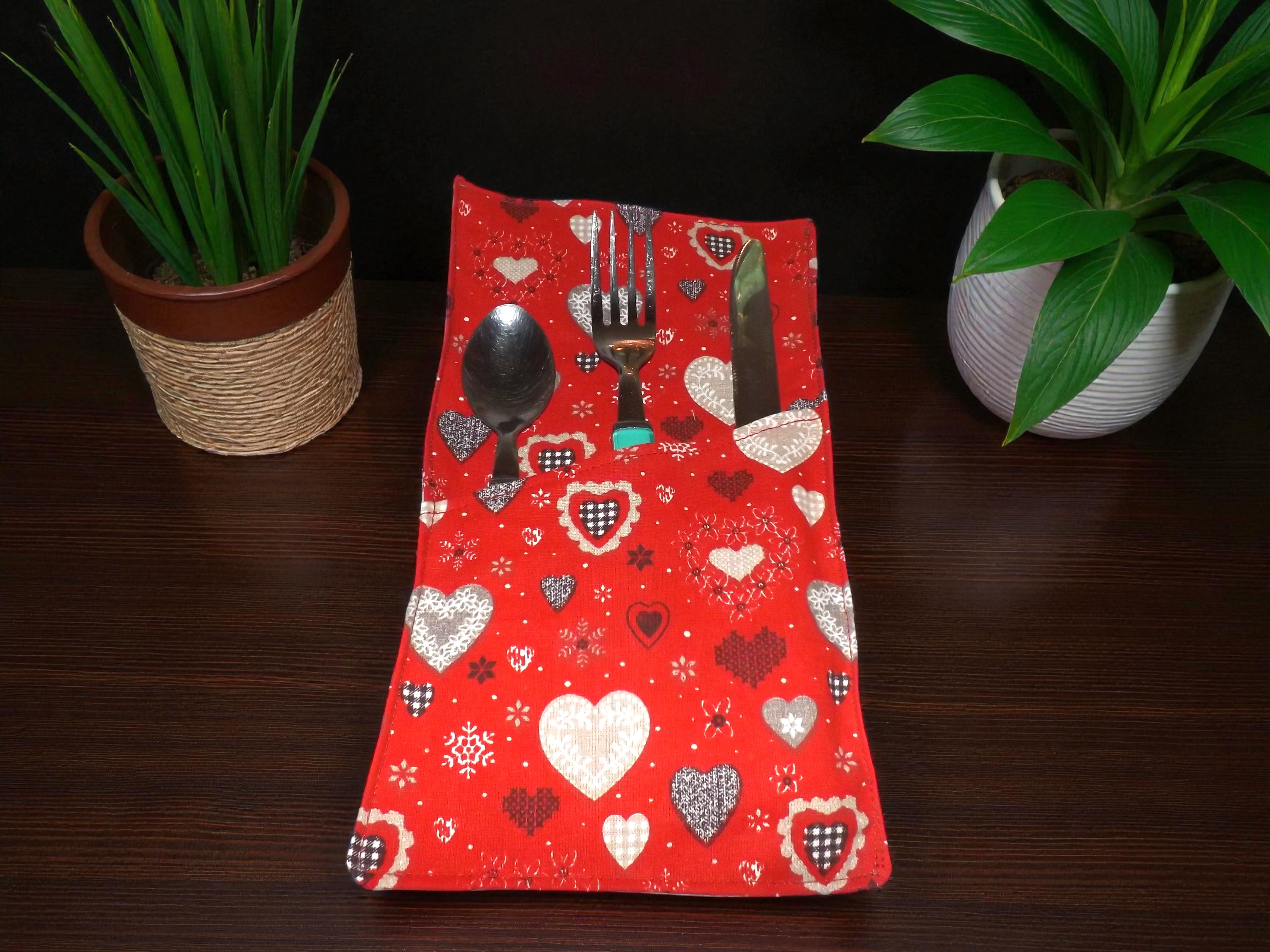 Pochettes à couverts 