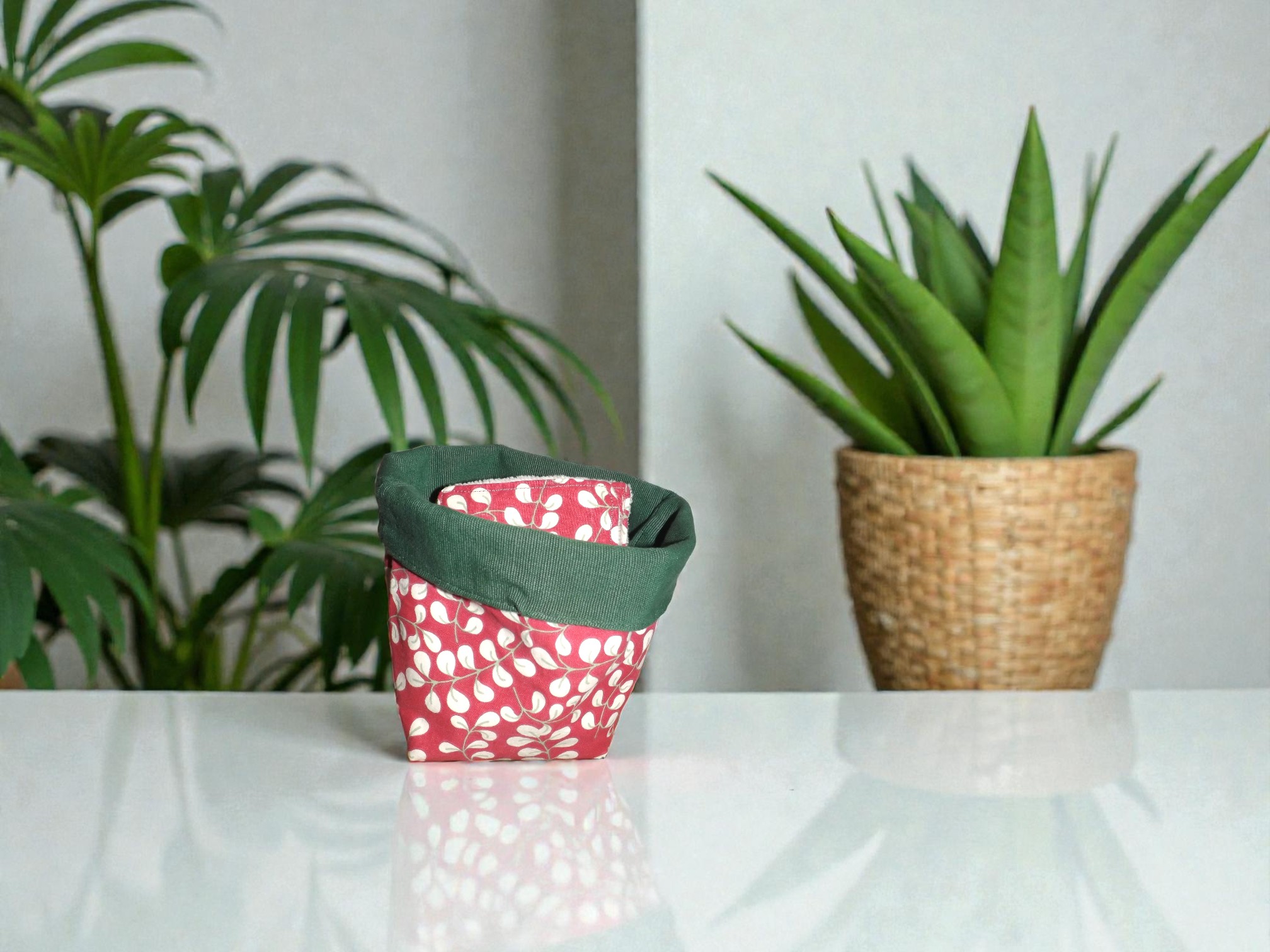 panière plus 7 lingettes assorties 