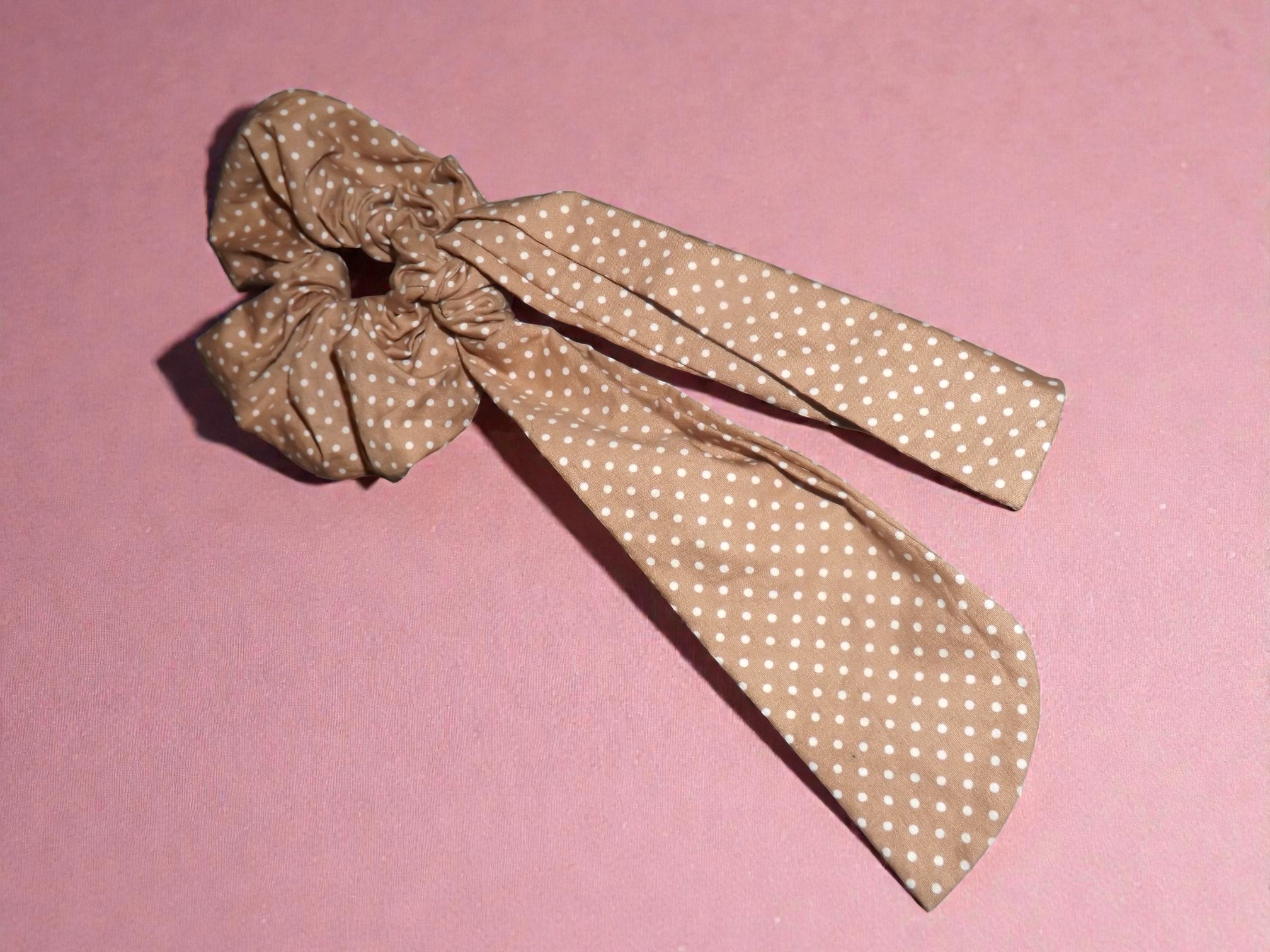 Grand foulchie beige à point