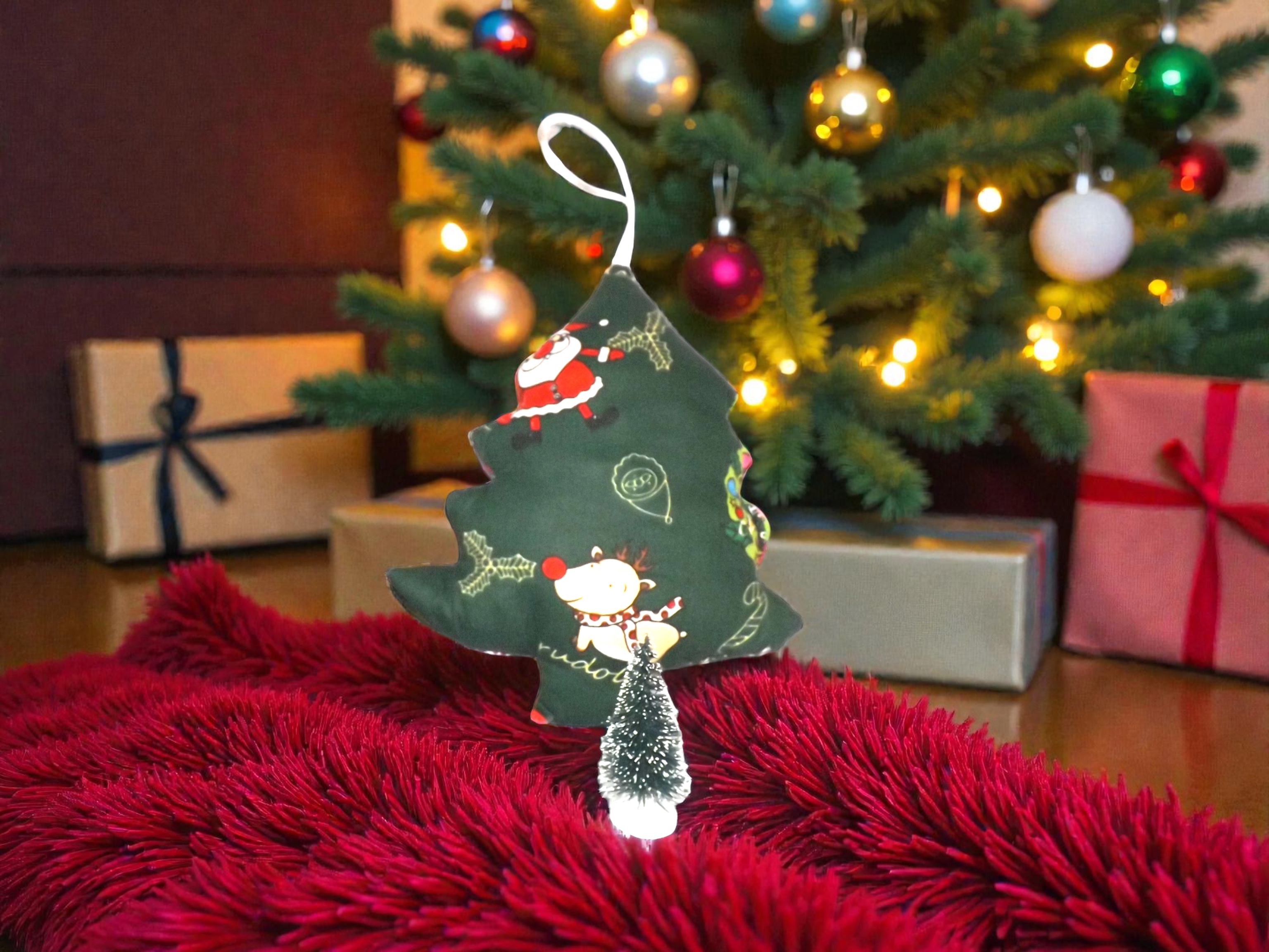 Sapin de Noël à suspendre