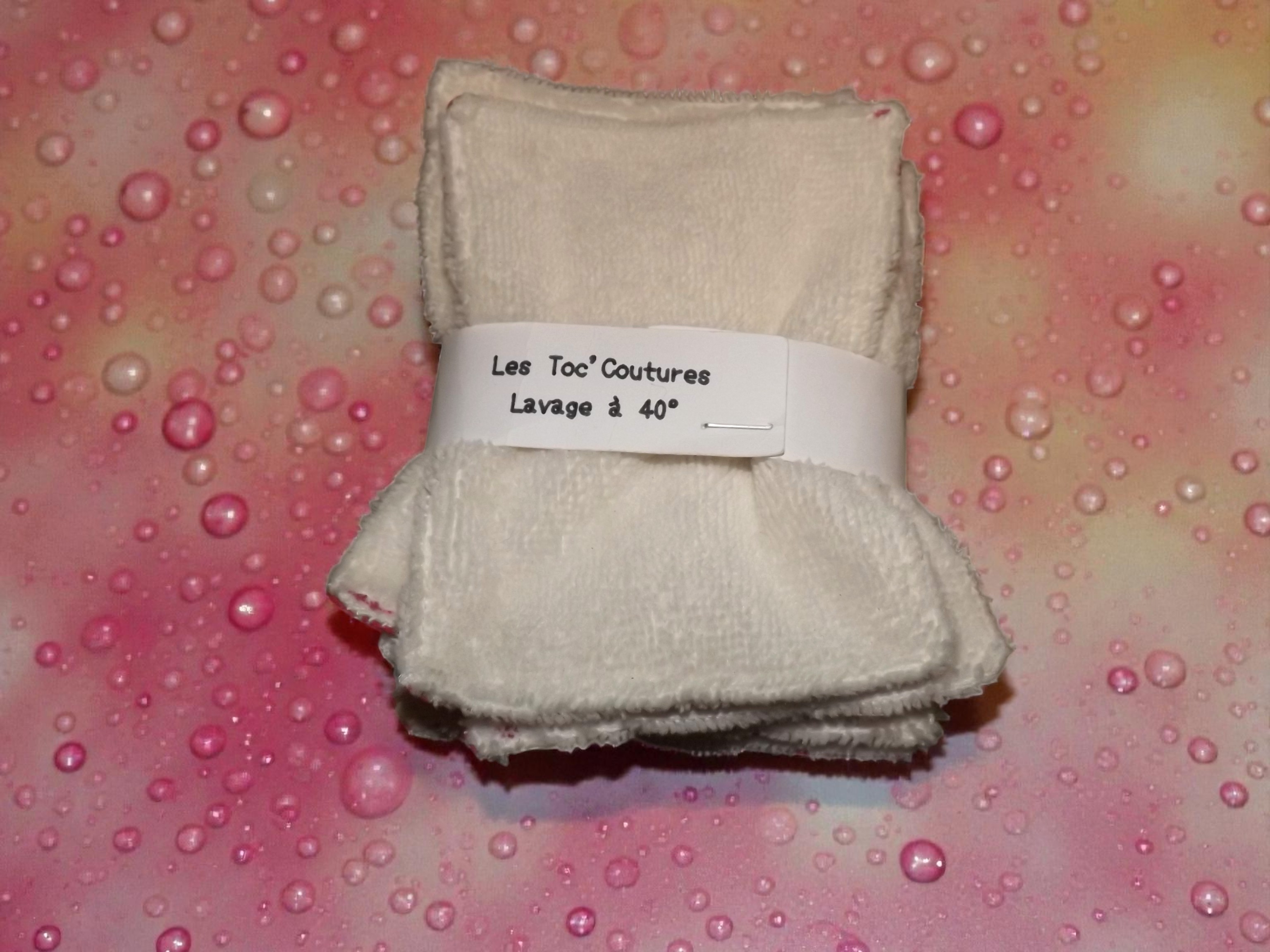 panière plus 7 lingettes assorties 