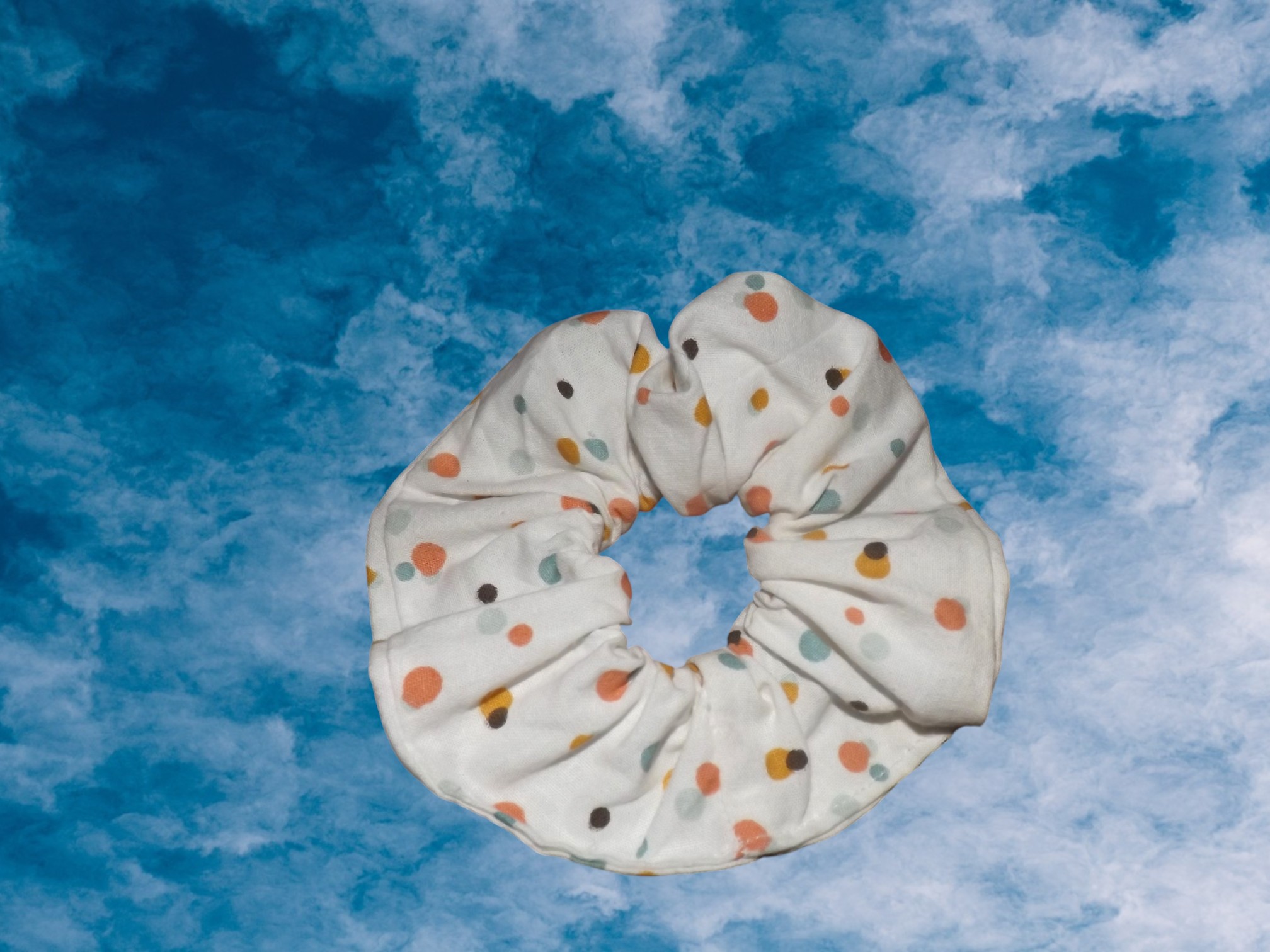 Chouchou à Pois Pastel