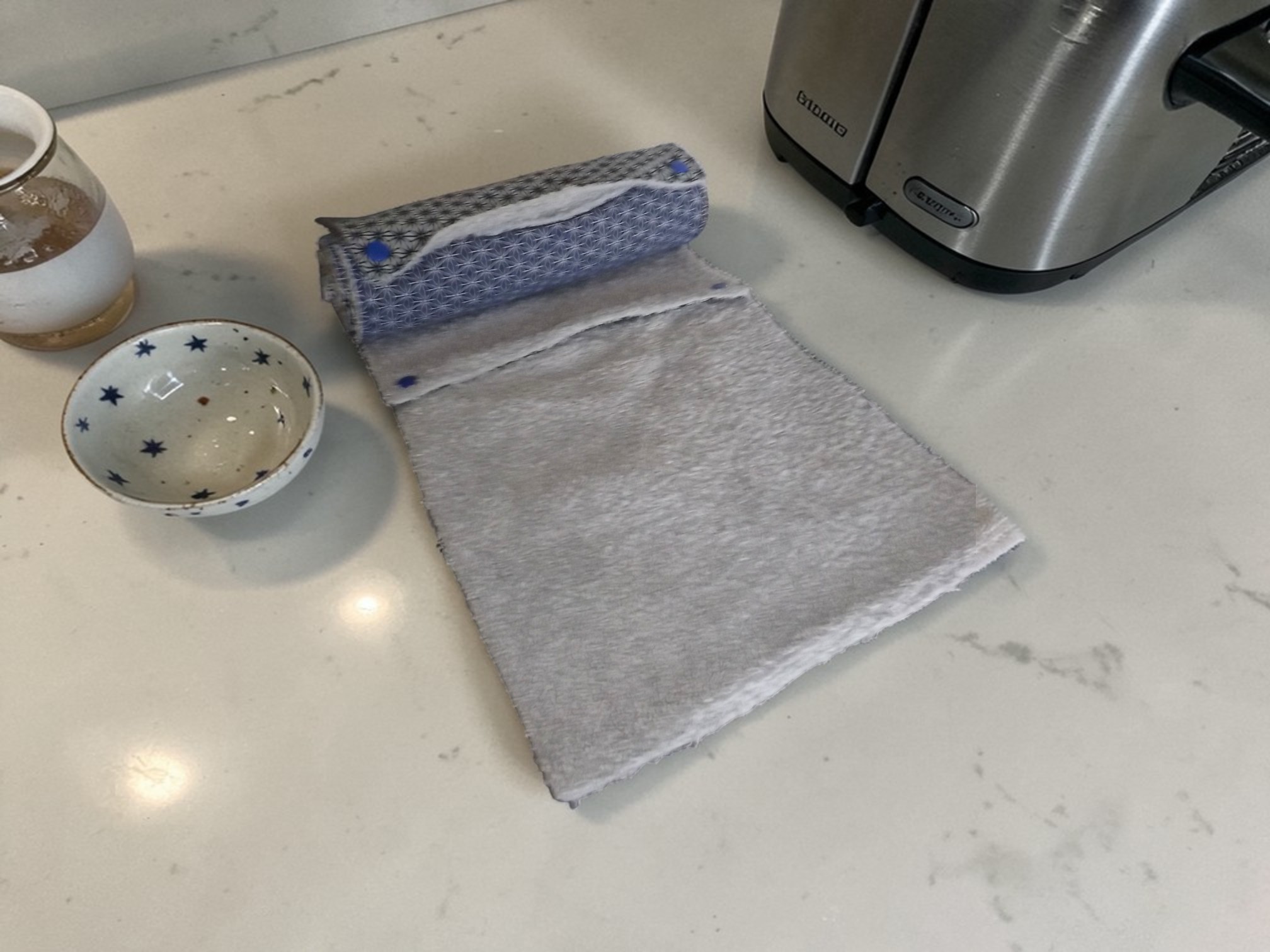 Essuie-tout lavable 6 feuilles