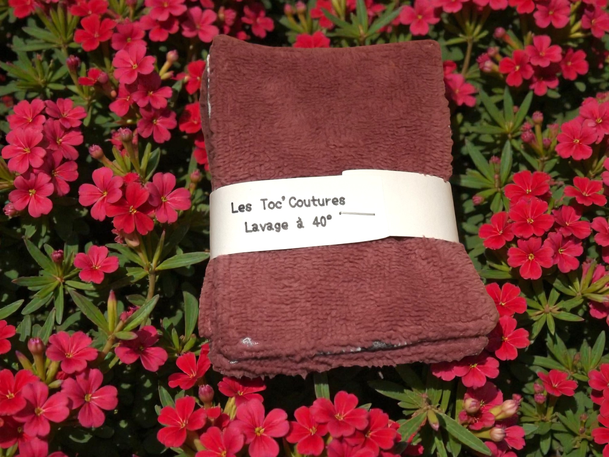 panière plus 7 lingettes assorties 