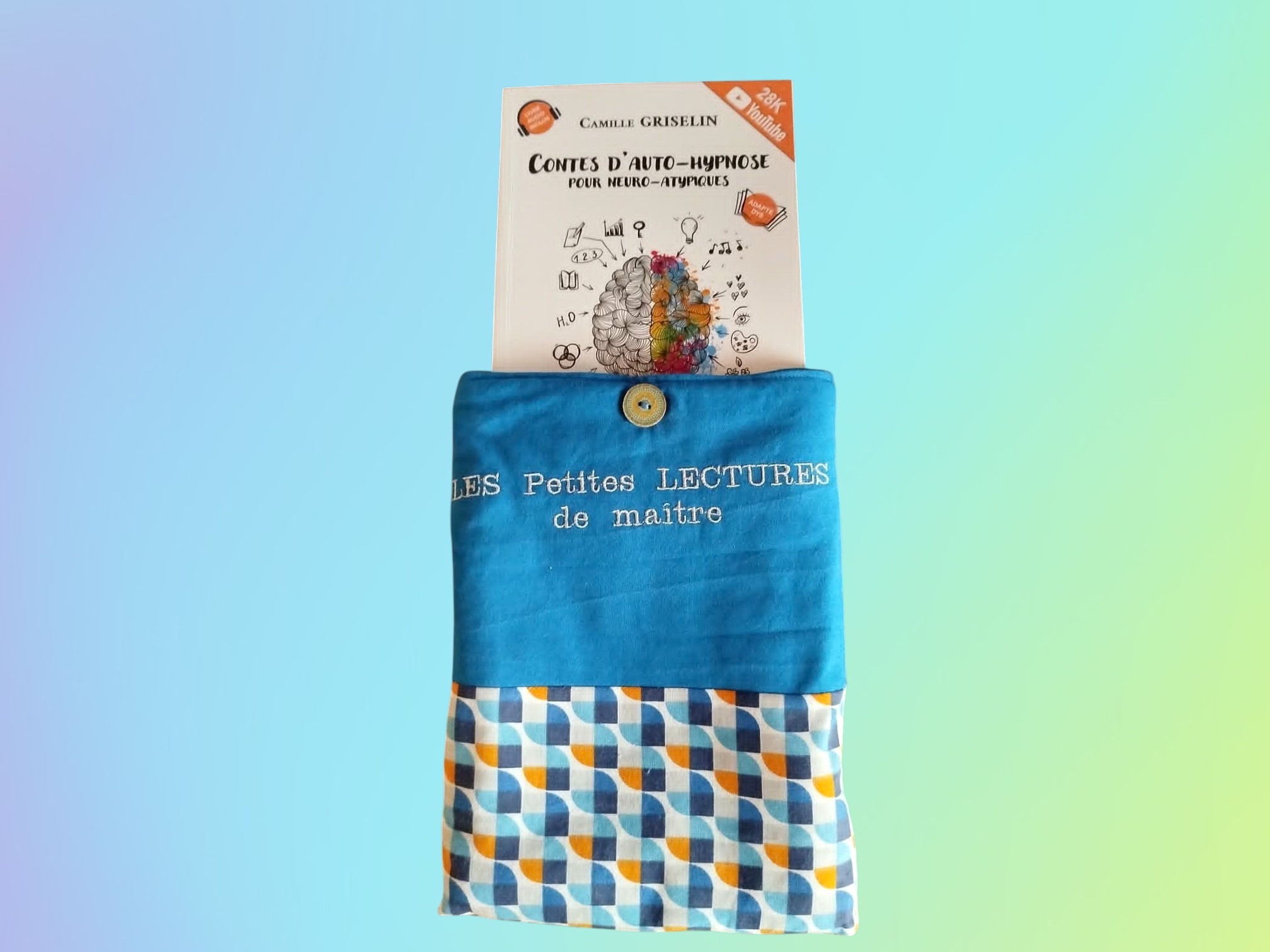 Pochette pour livre "les petites lectures de maître"