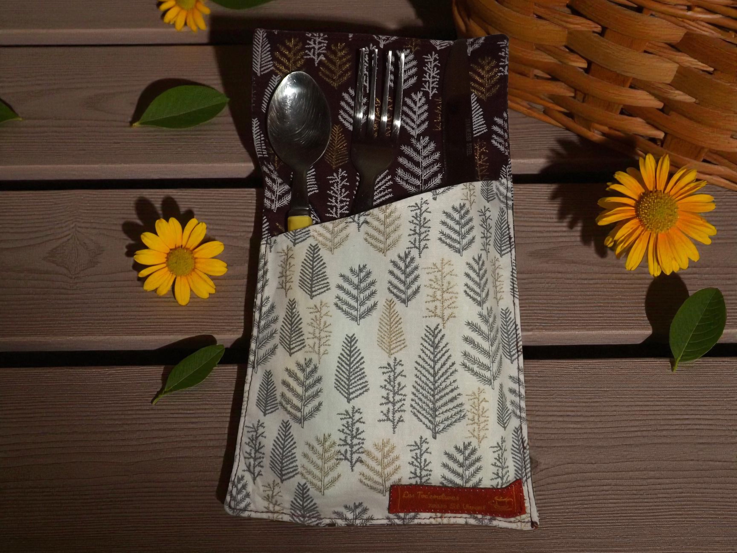 Pochettes à couverts 