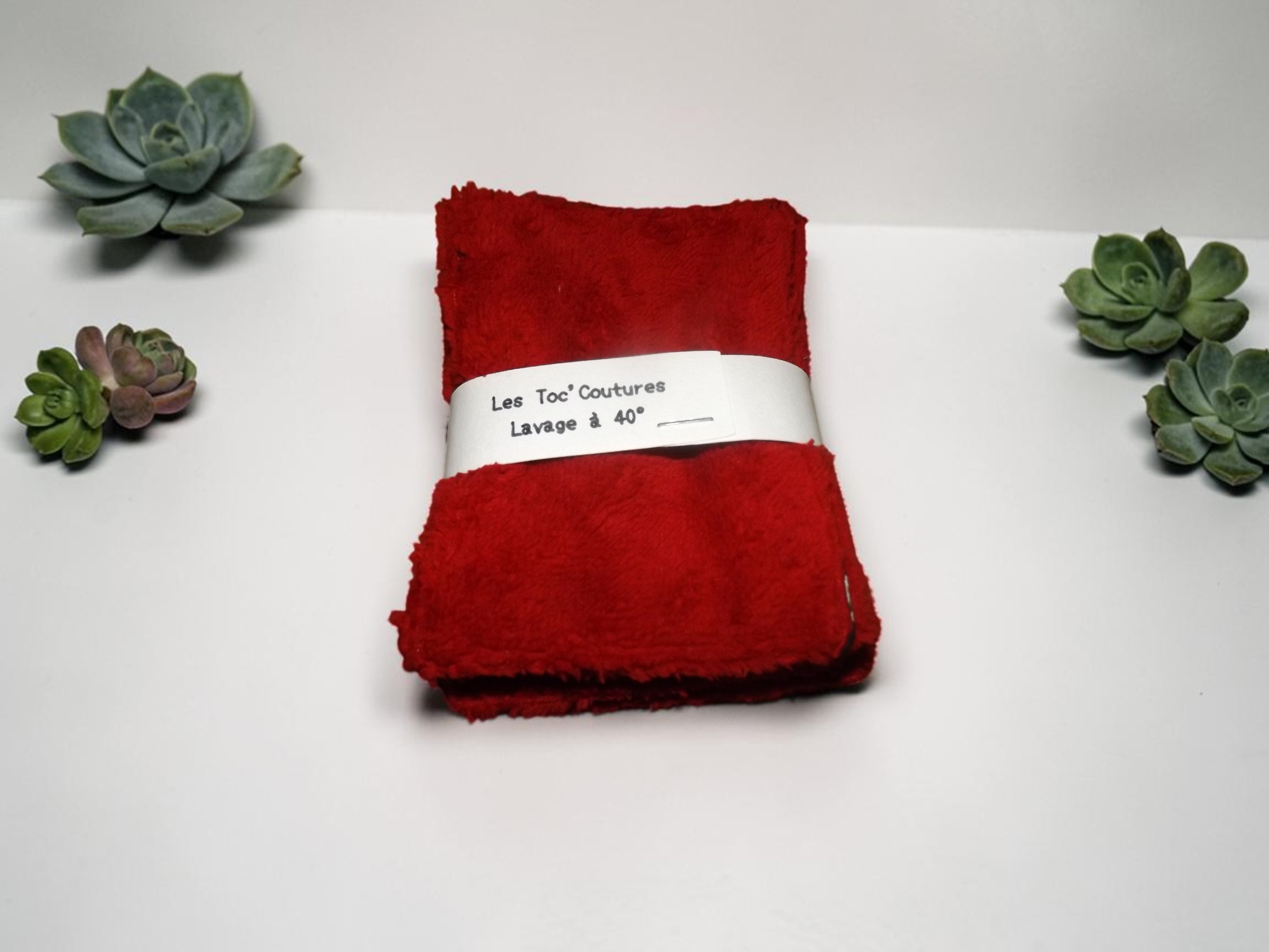 Lingettes démaquillantes réutilisables vendues par 7