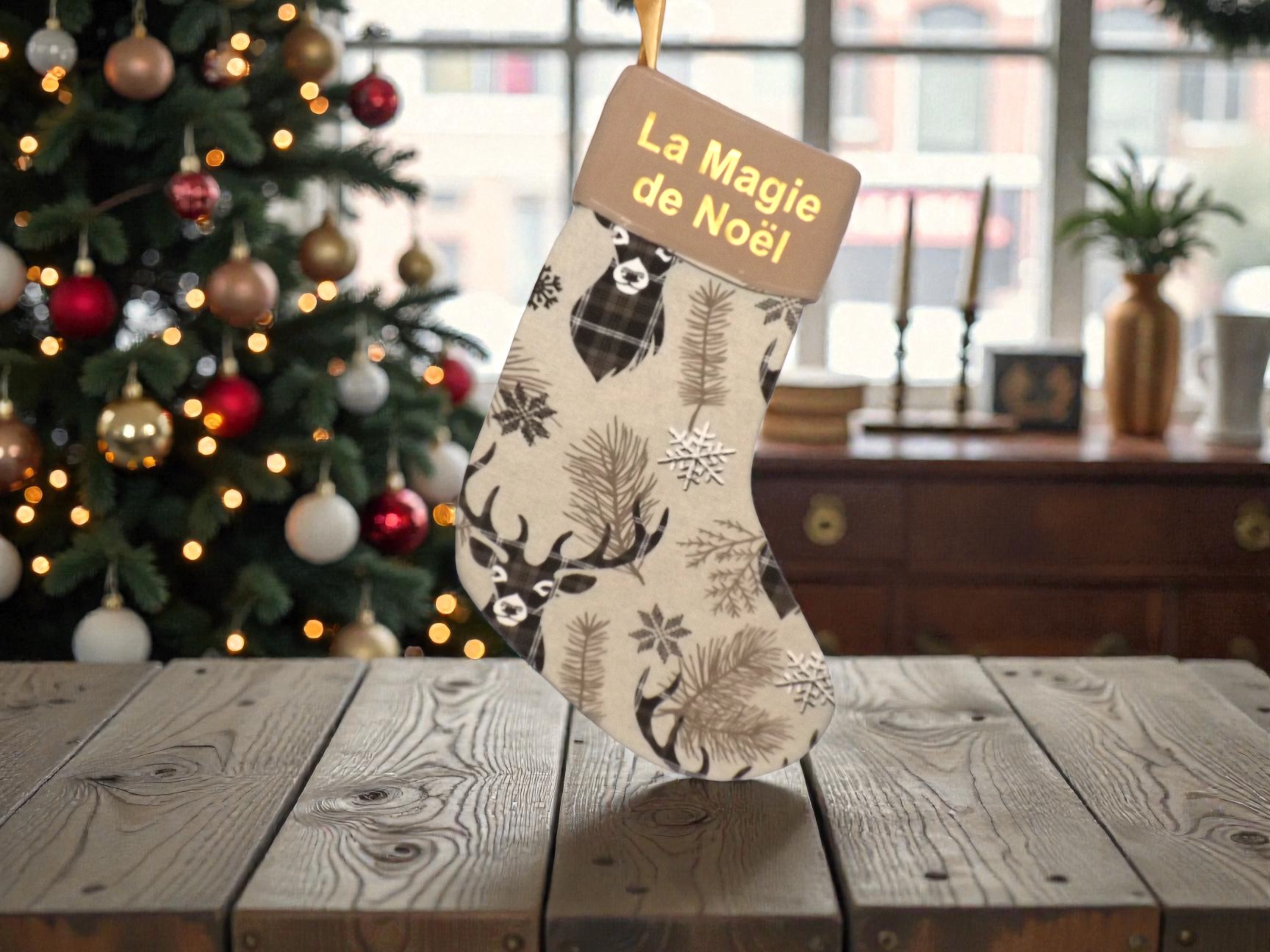 Bottes de Noël à suspendre