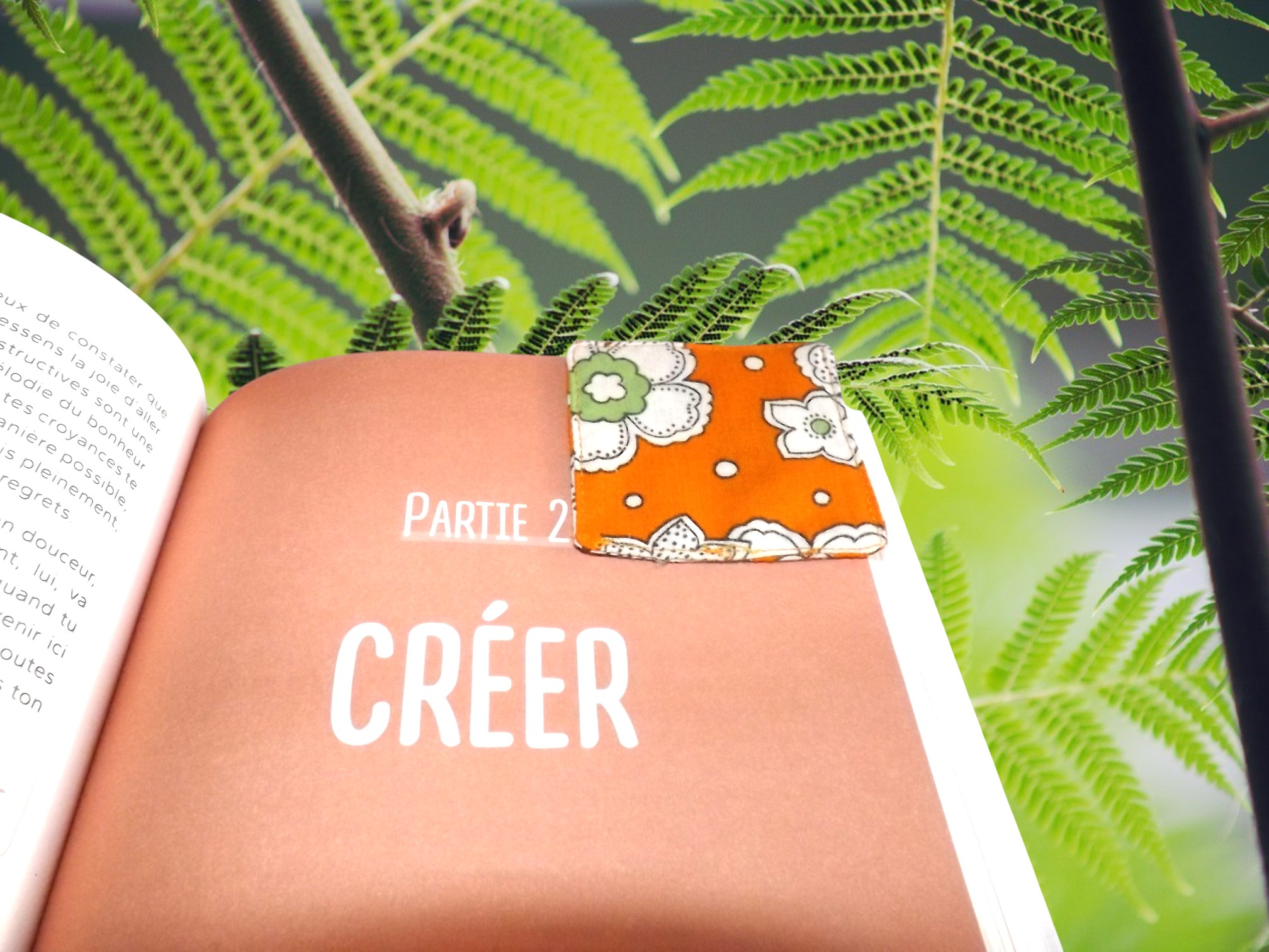 Pochette à livre "Chut je lis!" + son marque page 