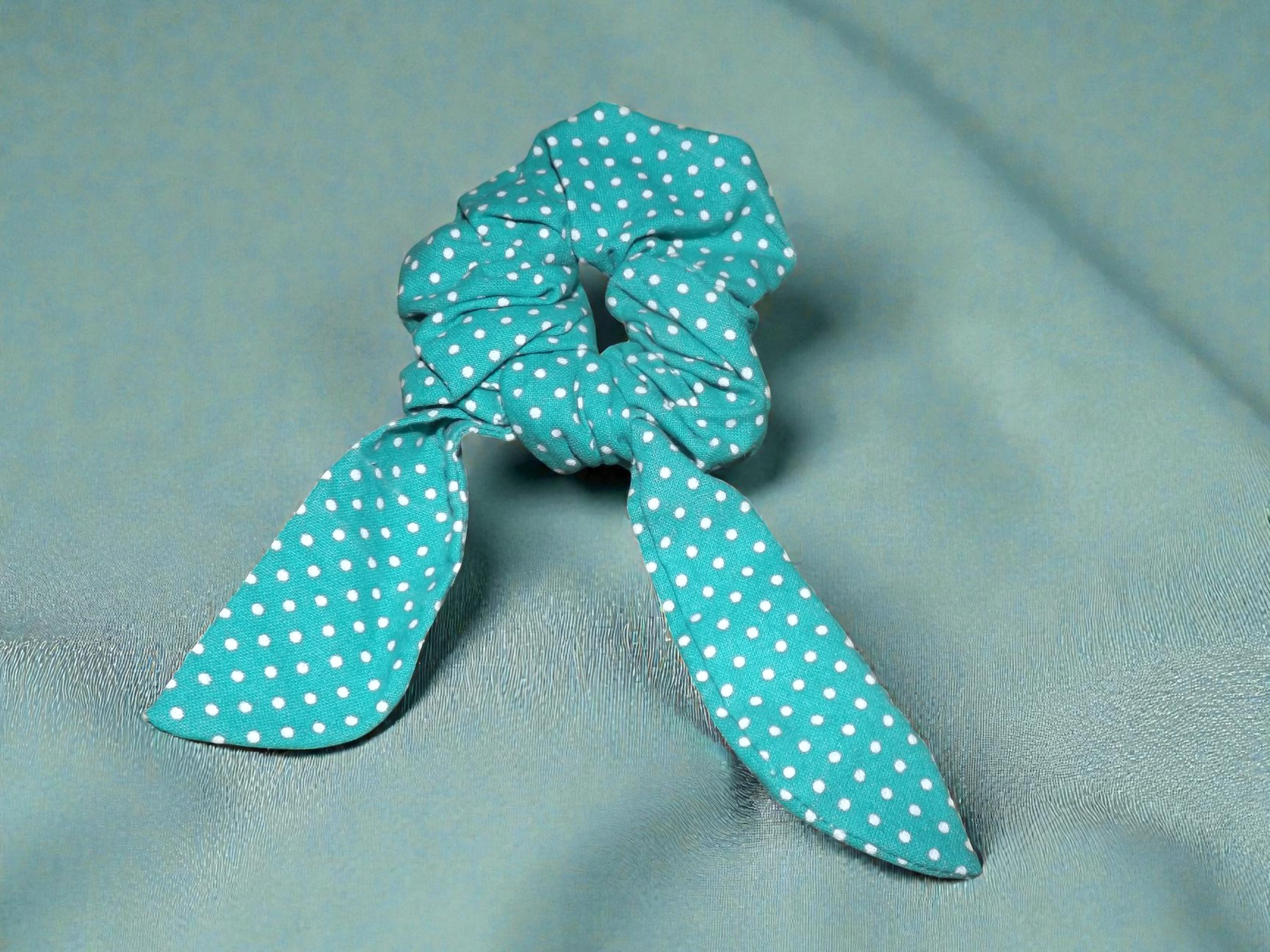 Mini foulchie bleu turquoise