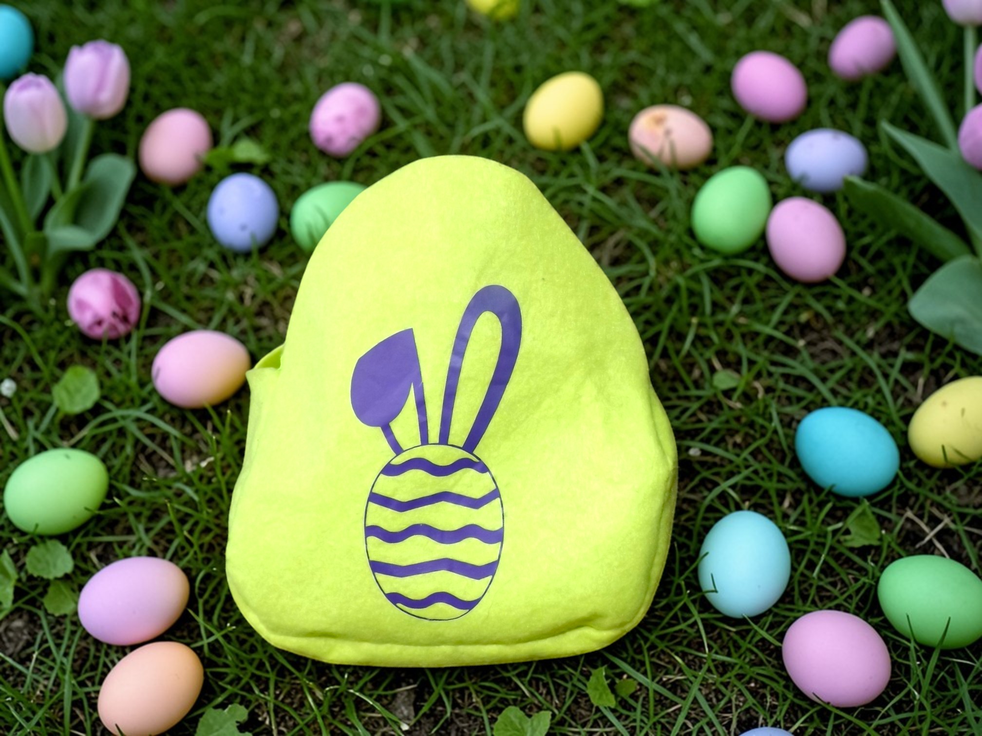 Petit panier de Pâques en feutrine – idéal pour la chasse aux œufs 🐣