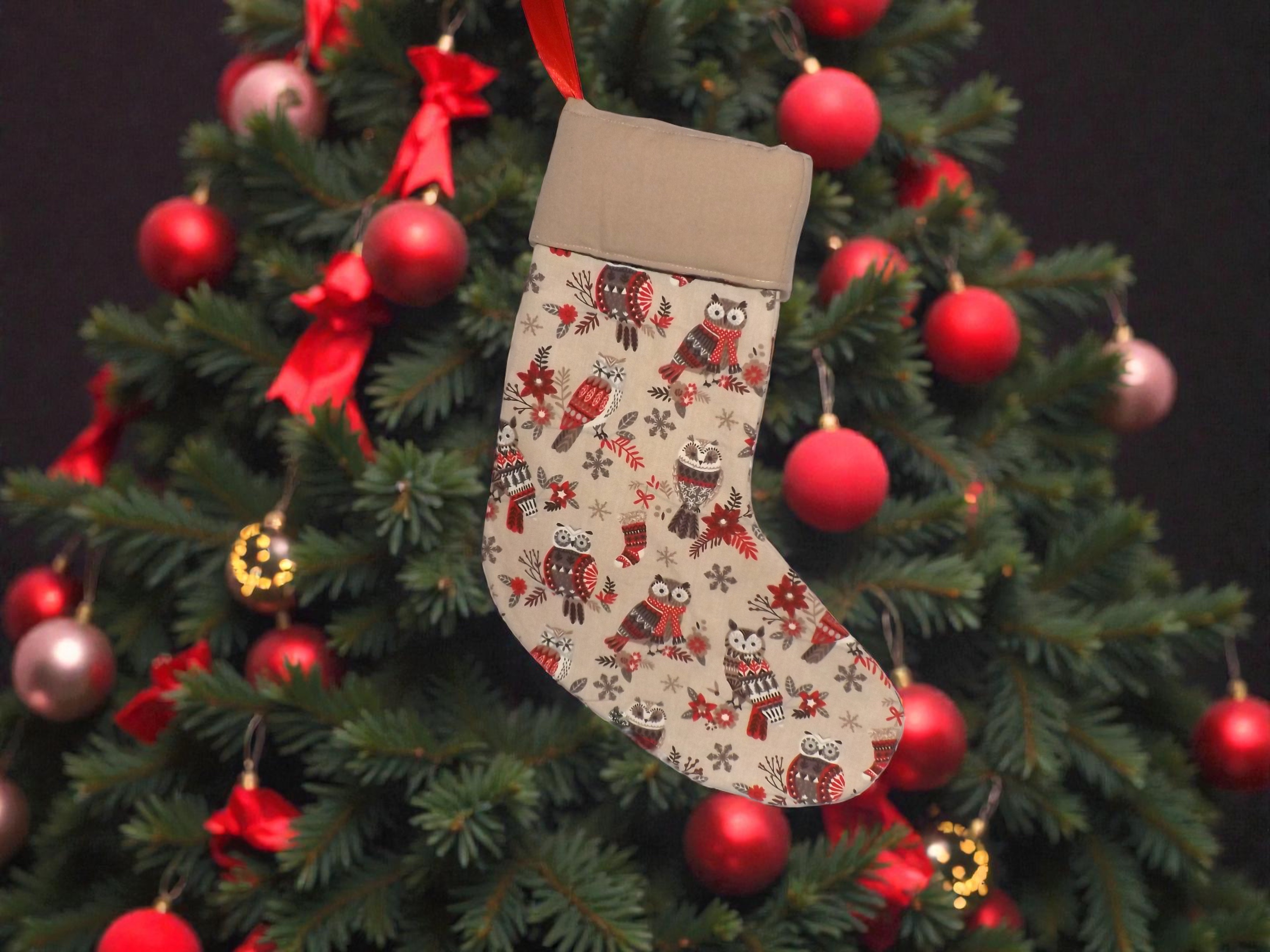 Bottes de Noël à suspendre