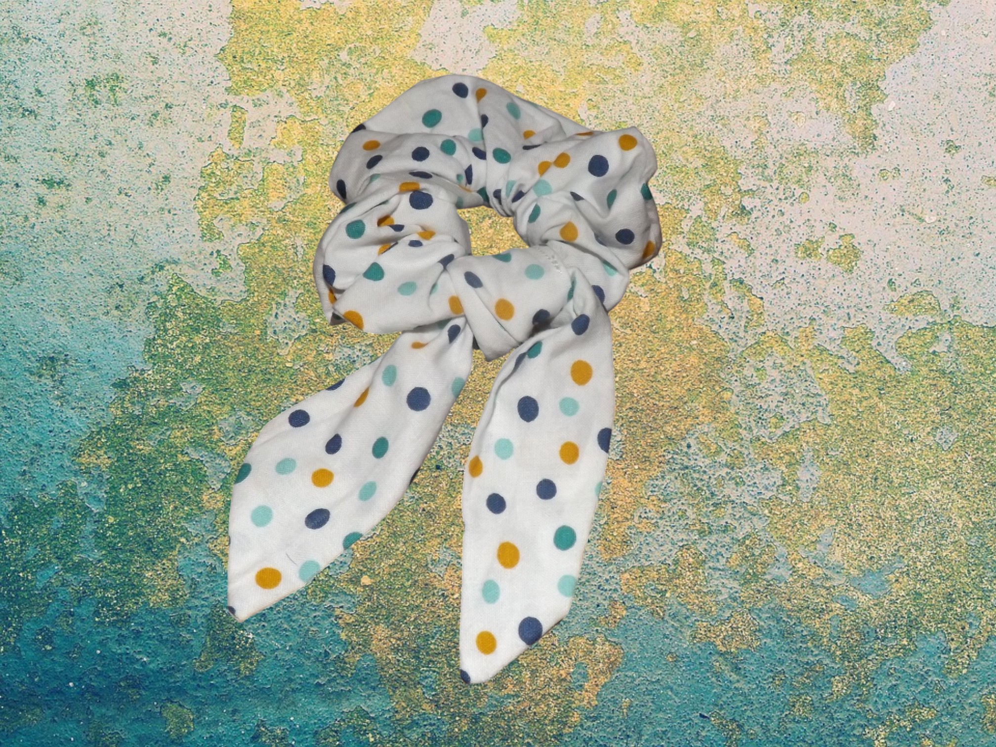 mini foulchie à points de couleurs 