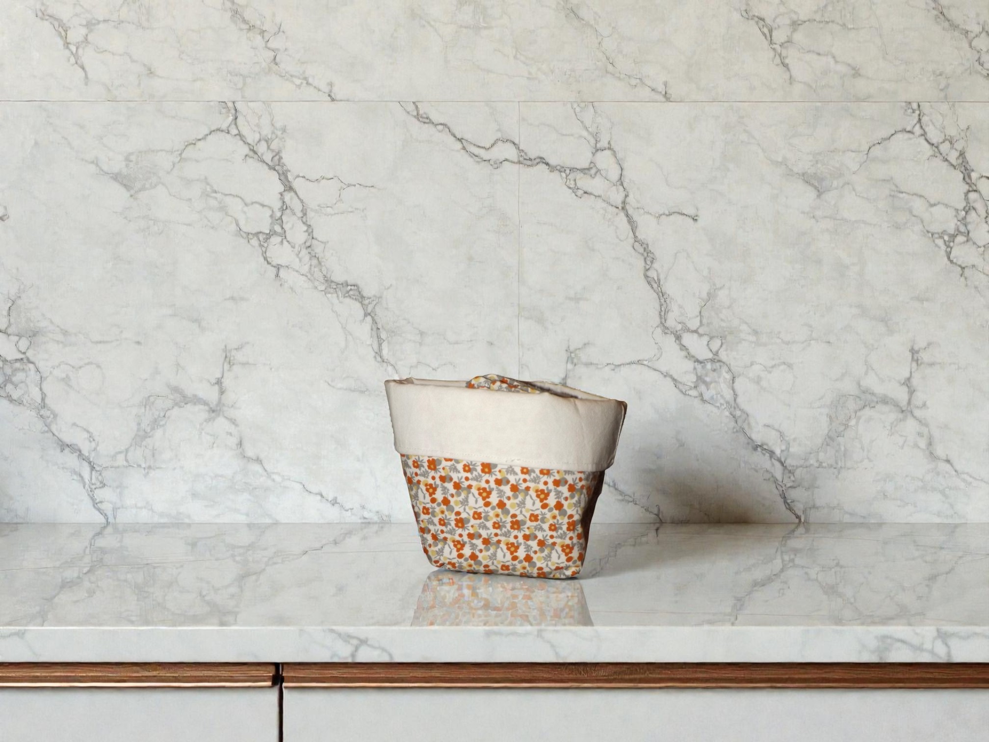 panière plus 7 lingettes assorties