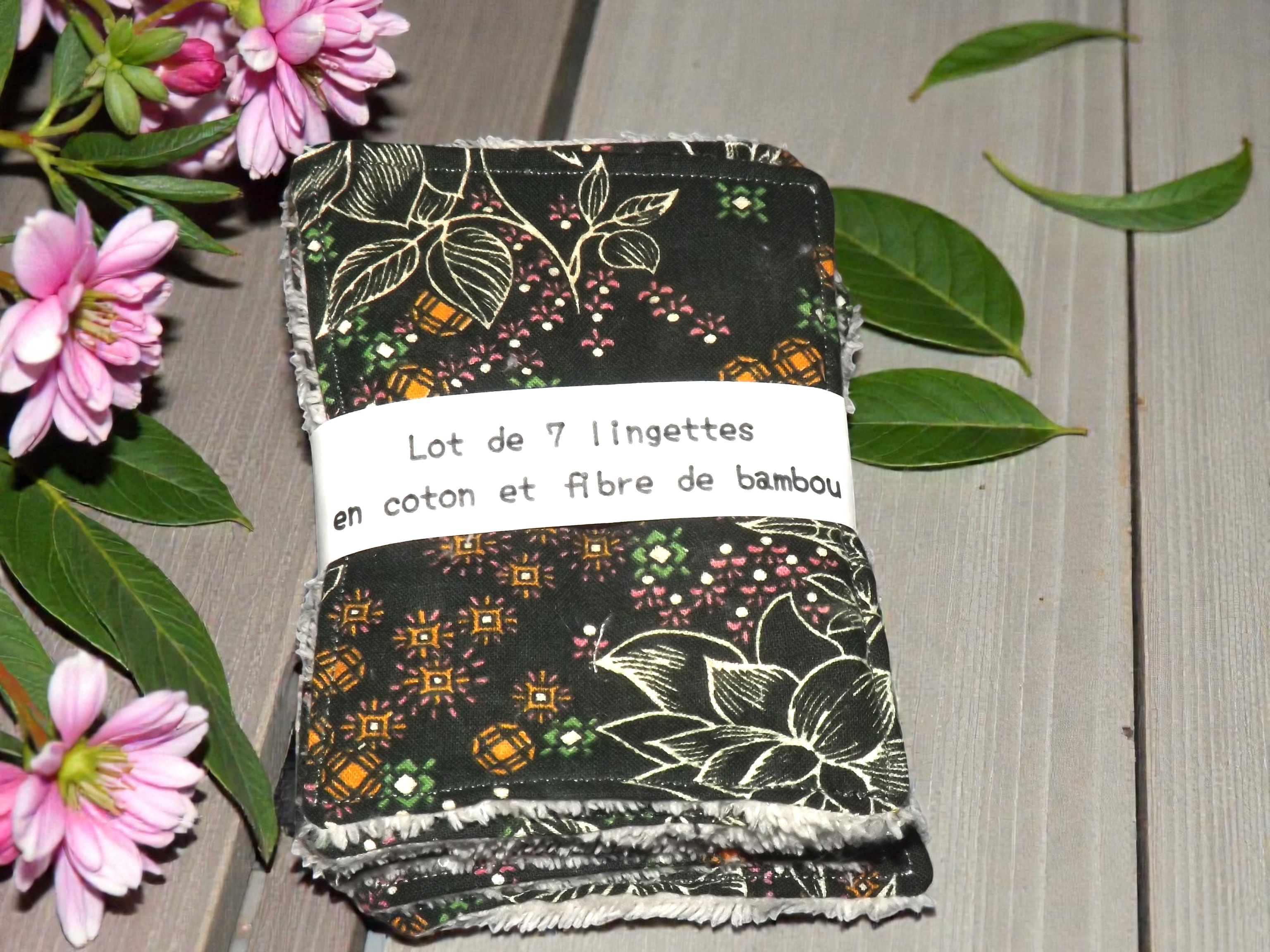 Lingettes démaquillantes réutilisables 