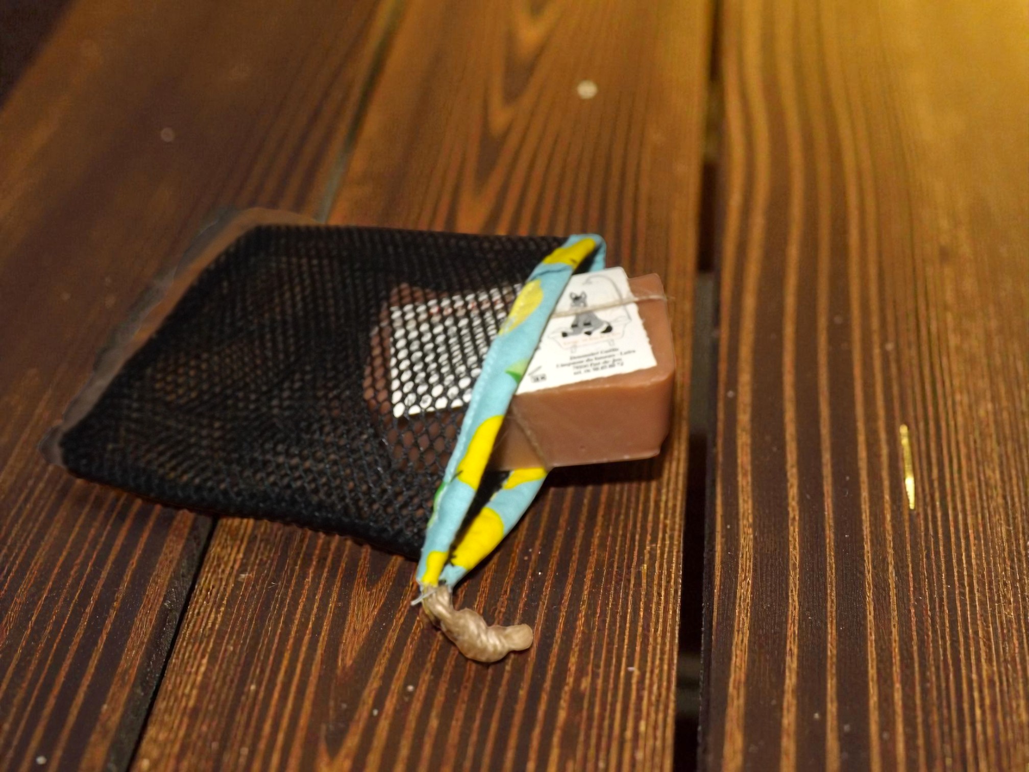 filet à savon solide grand format