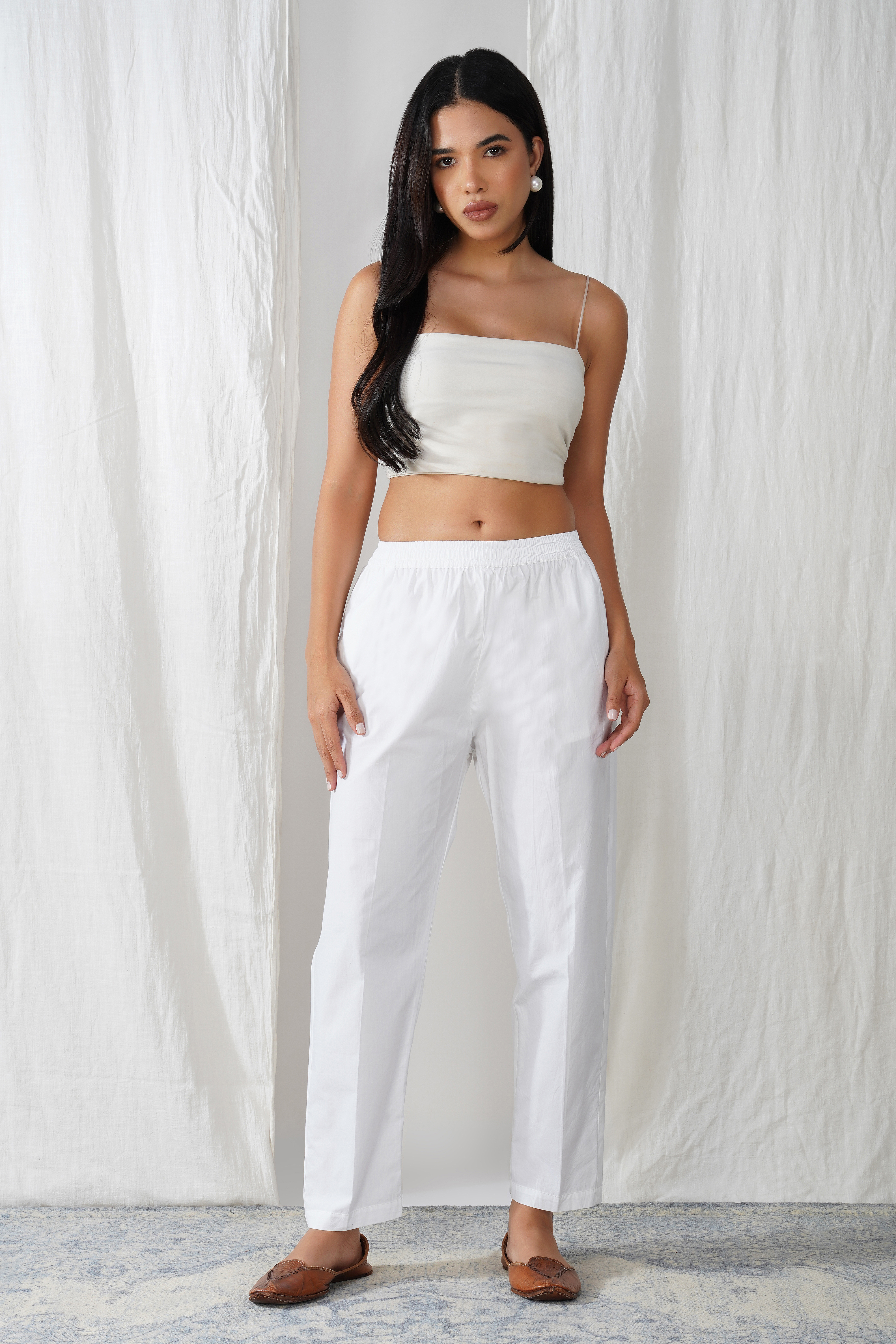 Women Comfort Fit Premium Cotton Pant