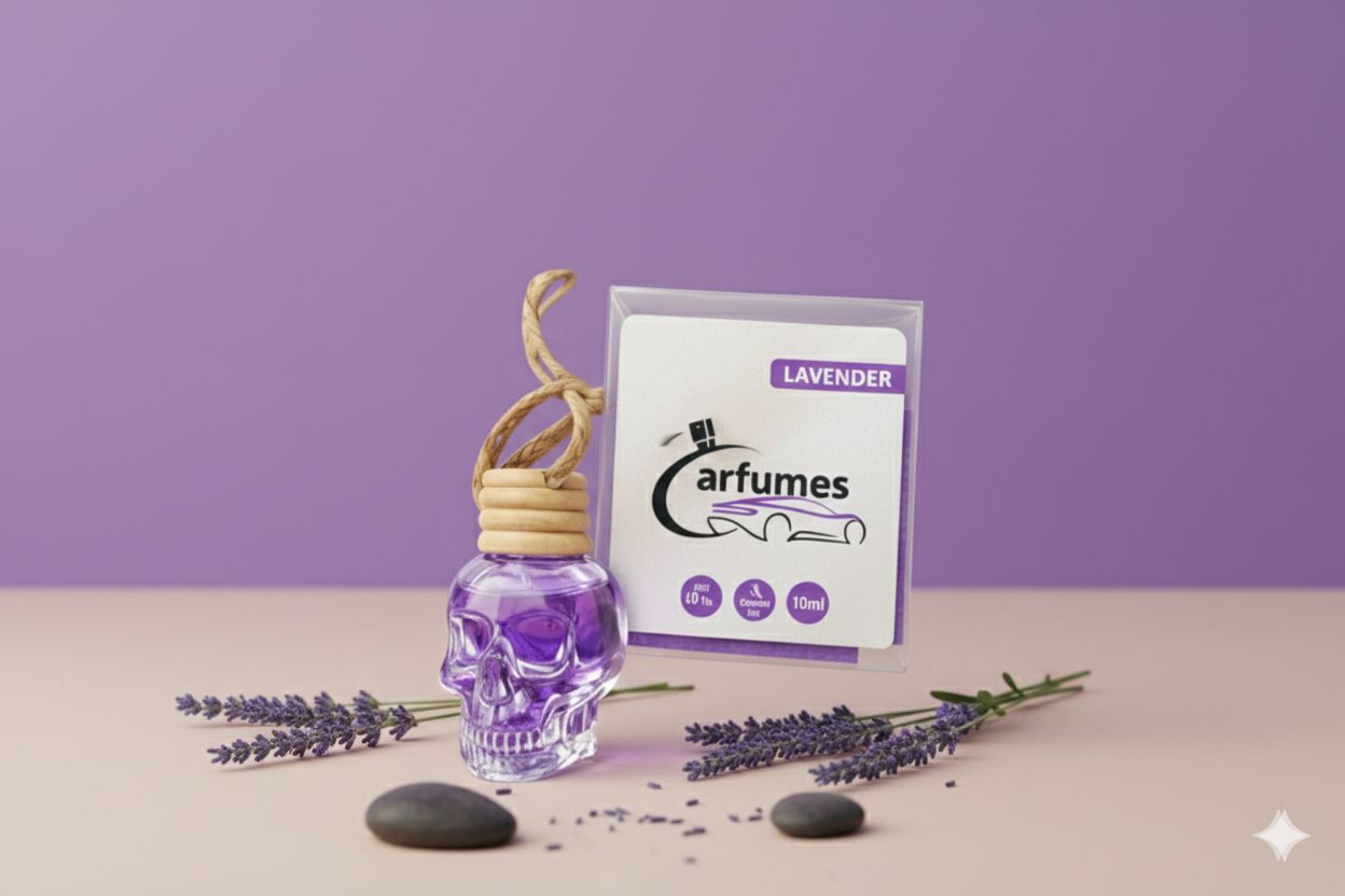 Carfumes Lavender -  Skull Hanging Pod