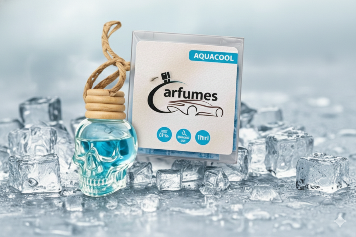 Carfumes Aqua Cool -  Skull Hanging Pod