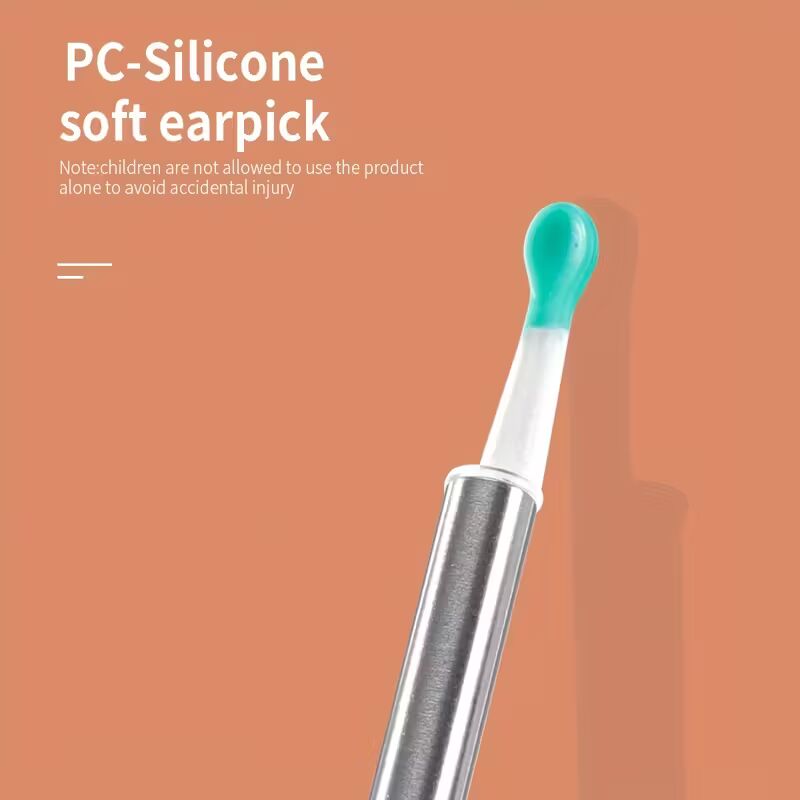 Clear Ears Earwax Removal Kit with HD Camera | 4 Ear Scoops & 8 Ear Tools | Rechargeable, Safe & Effective Ear Cleaner for Easy Home Use wax removal kit