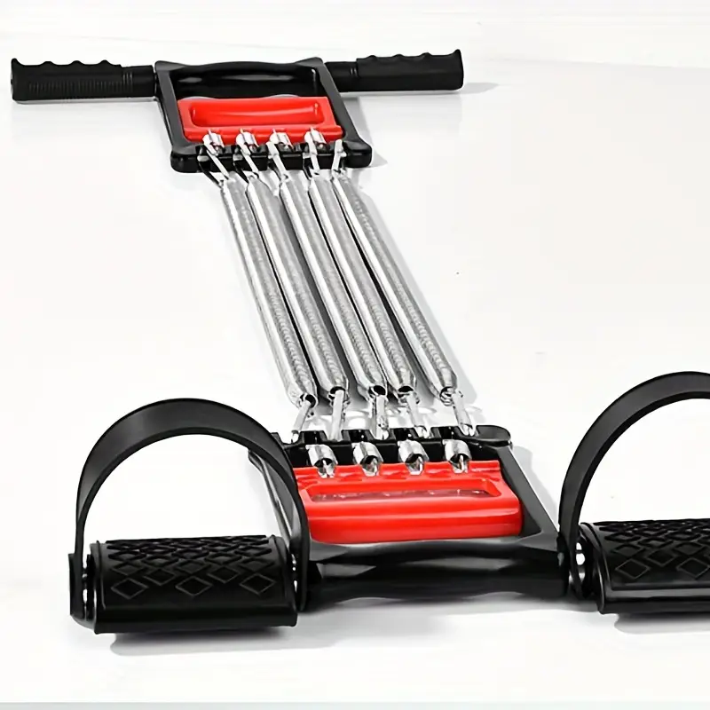 5 Spring Chest Expander 3 In 1 Pull Stretcher Gym Muscle Training Exerciser 30kg