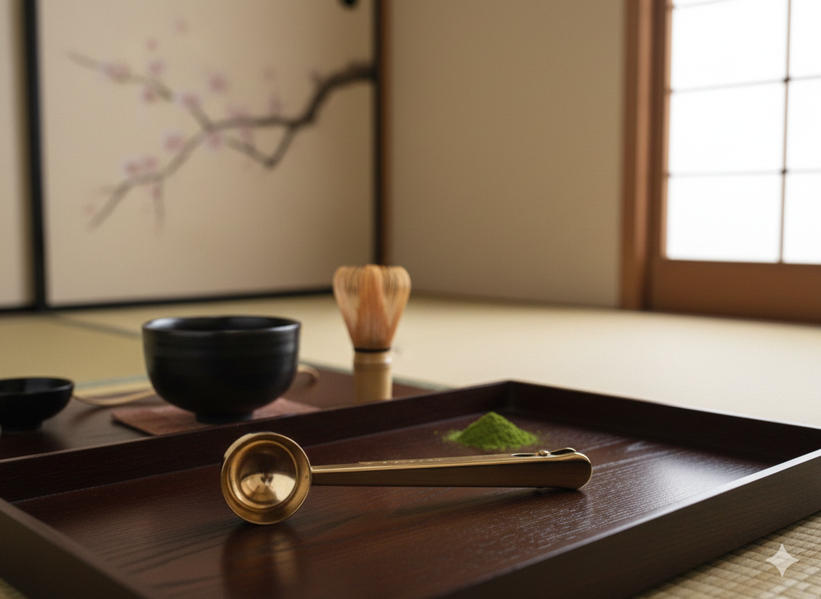 Sencha arbatos kaušelis