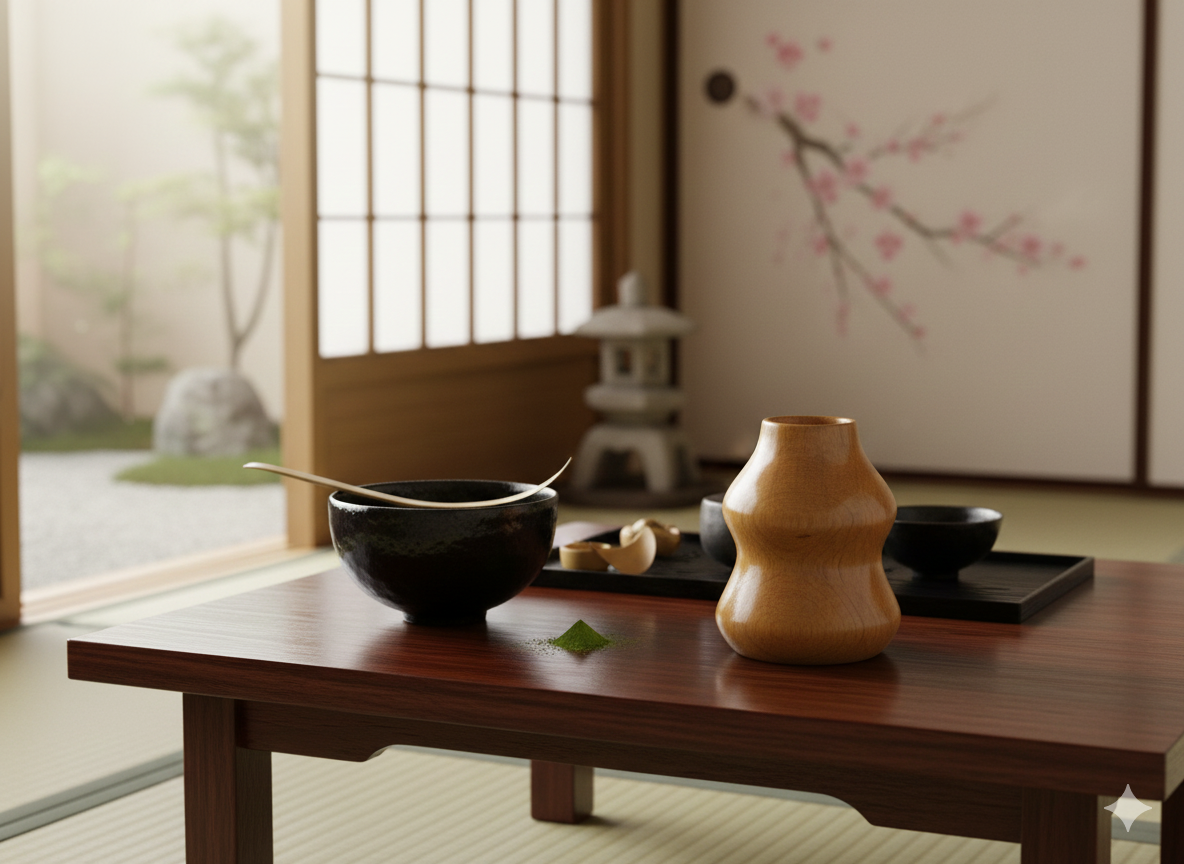 Matcha Medinė vazelė