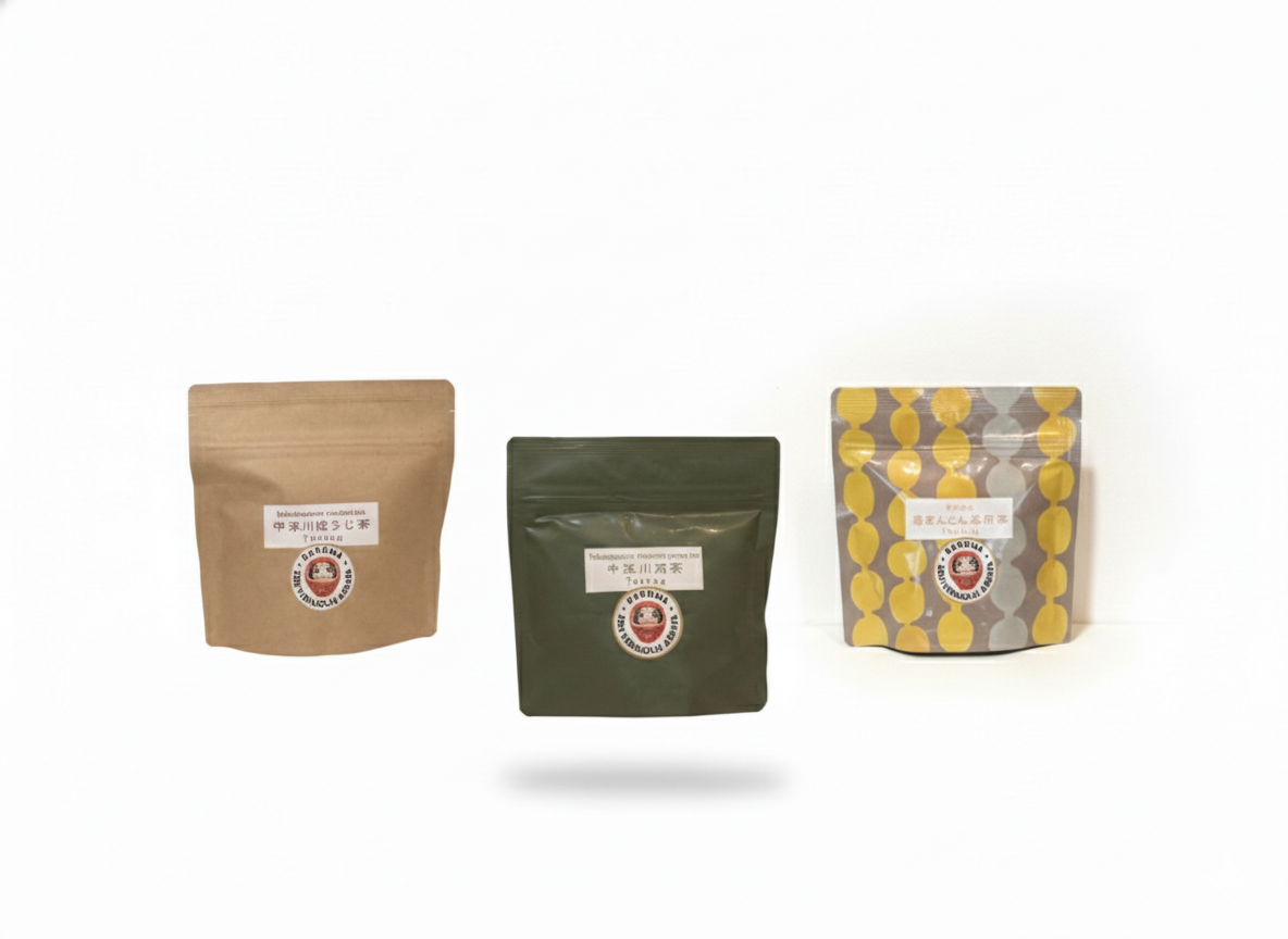 Japoniškos arbatos maišeliai