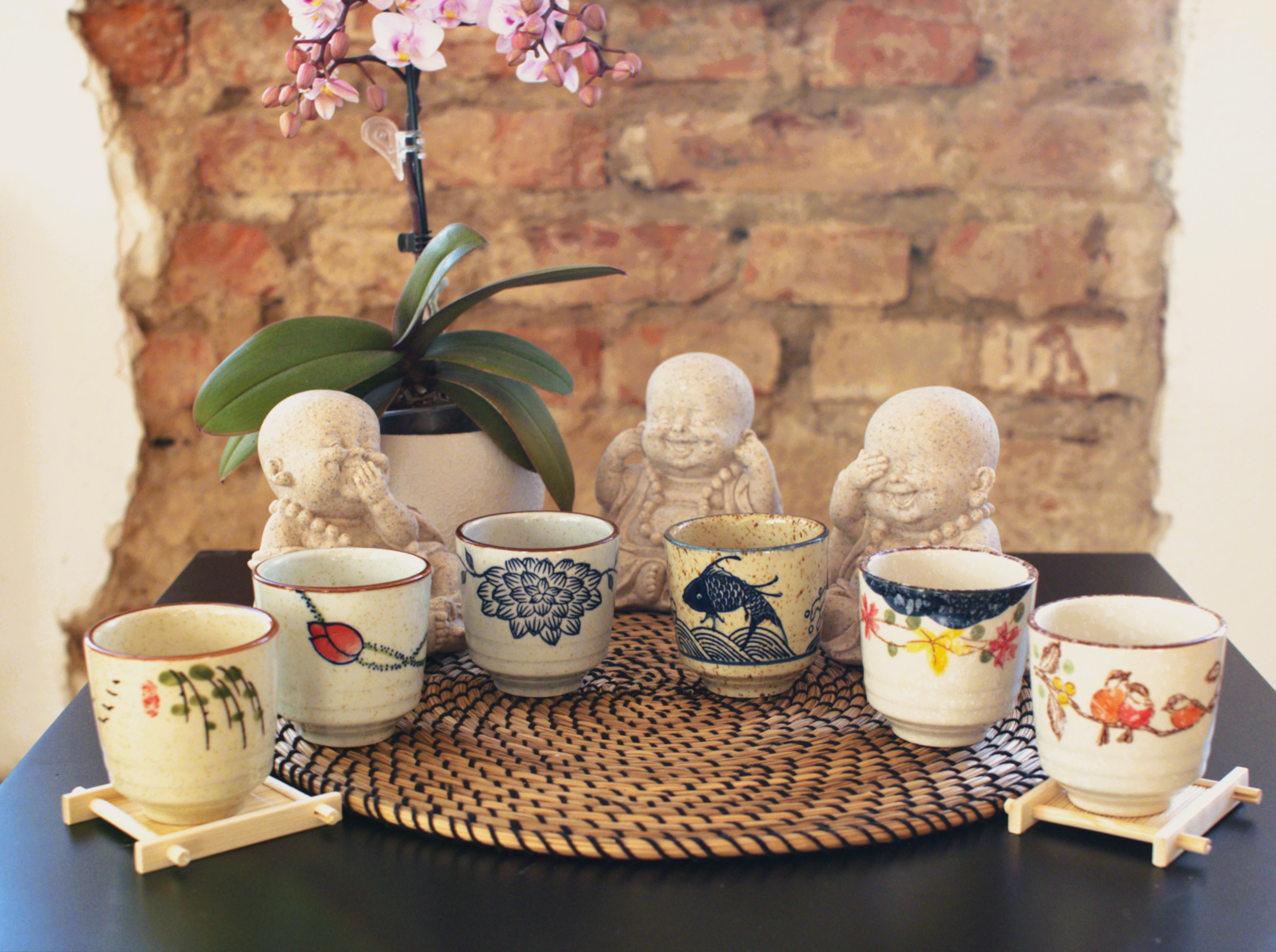 Japoniškas sencha arbatos rinkinys