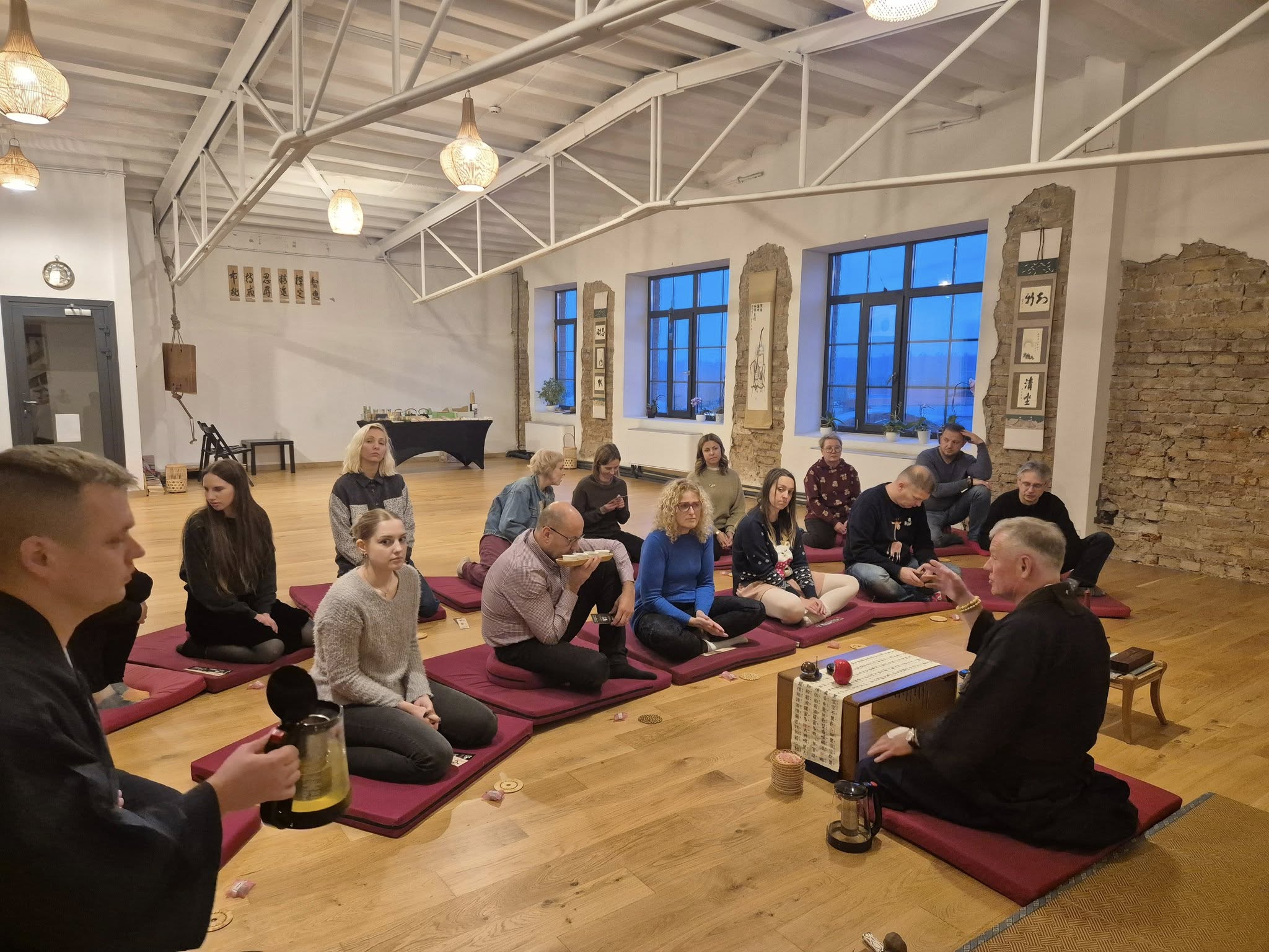 Japoniškos Matcha ir Sencha arbatos degustacija ir edukacinė paskaita apie Zen meditacija ir praktiką