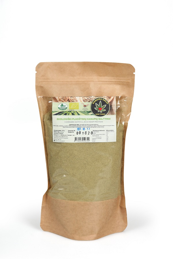 Ekologiški kanapių baltymai (proteinas)