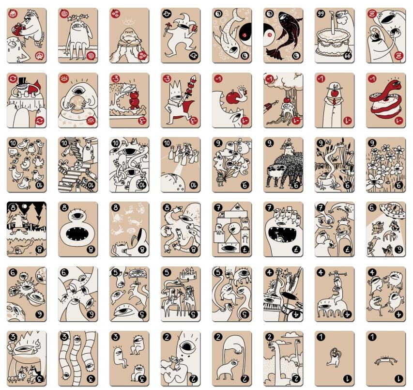 AUGO Omena - Kartenspiel