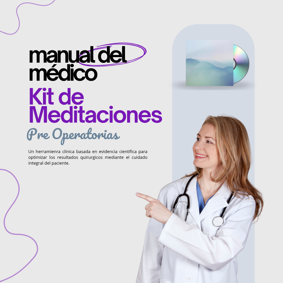 Kit de Meditaciones Premium Personalizado Pre Operatorias