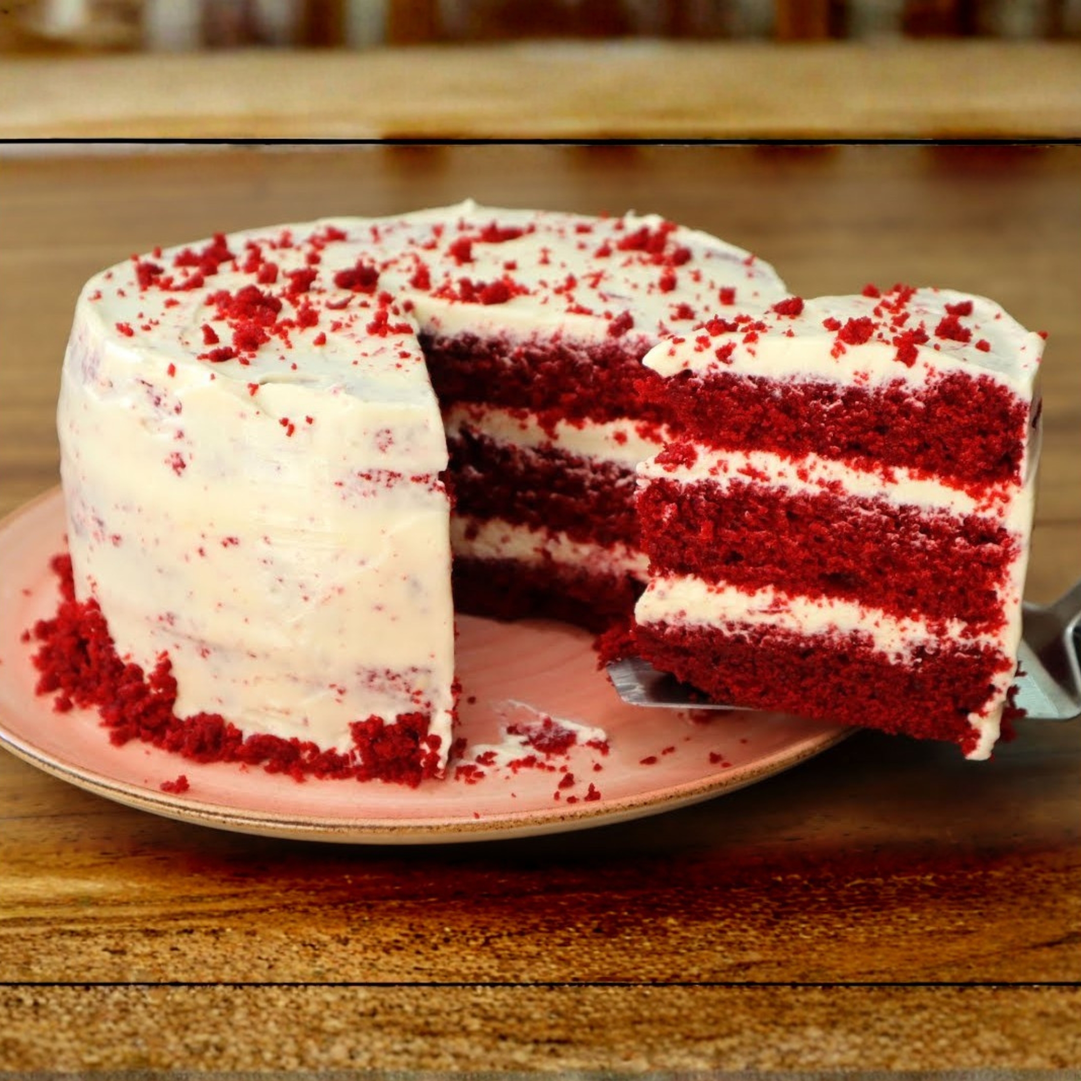 Bolo Red Velvet Aveludado