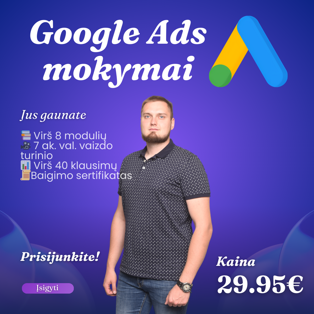Google Ads mokymai