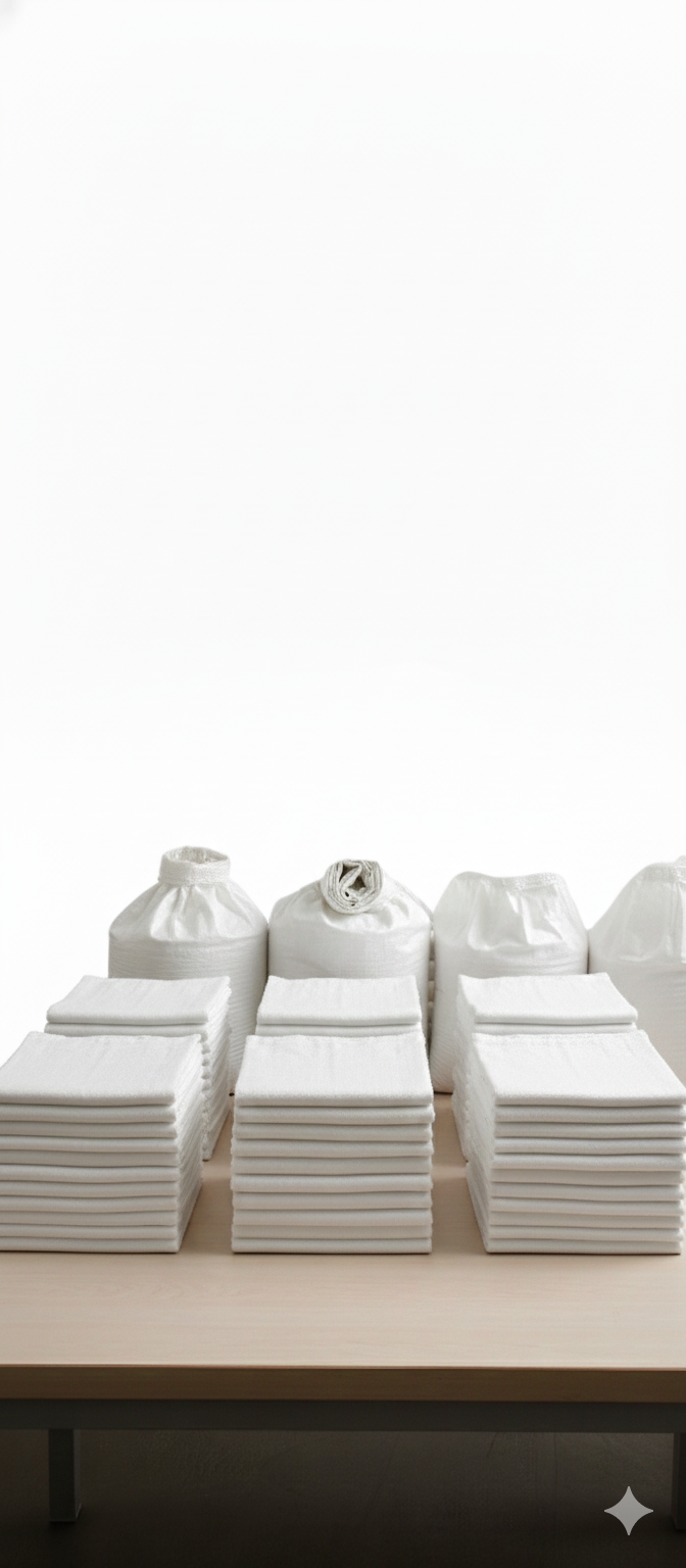 Premium White Woven Sacks