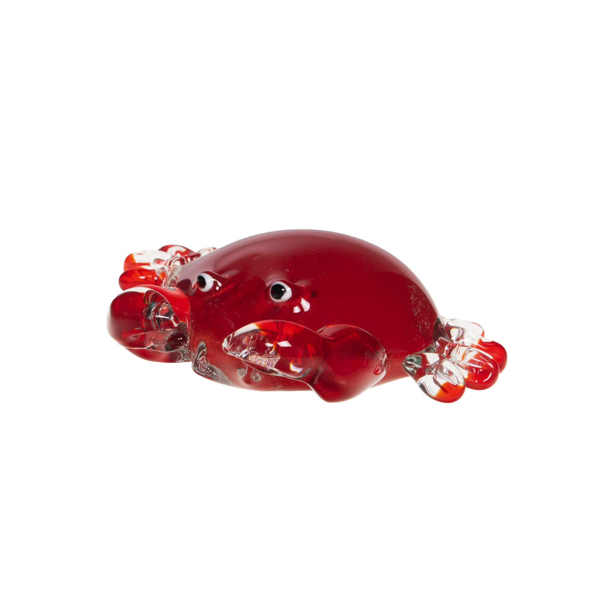 Crabe en verre soufflé