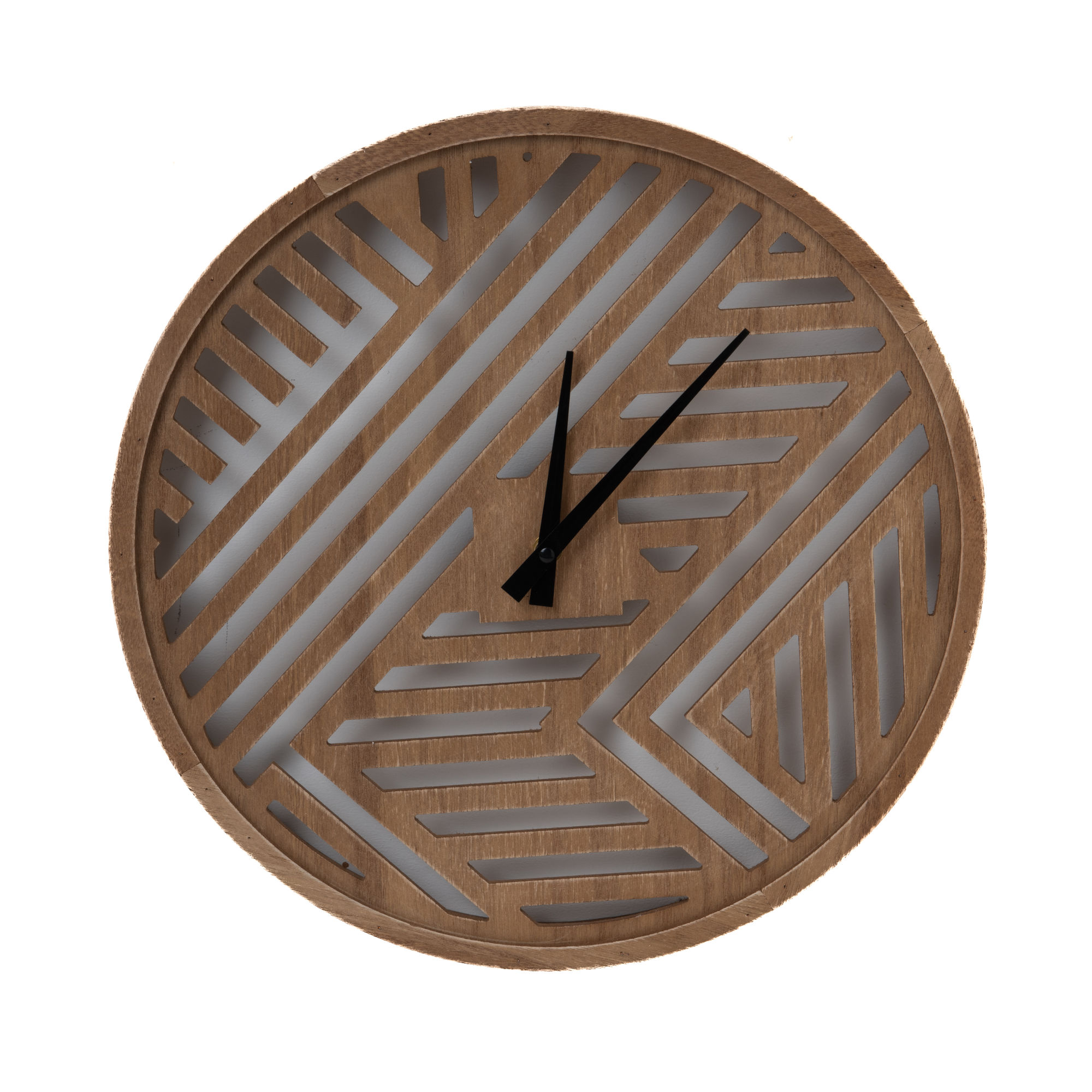 Horloge murale en bois MDF design D40