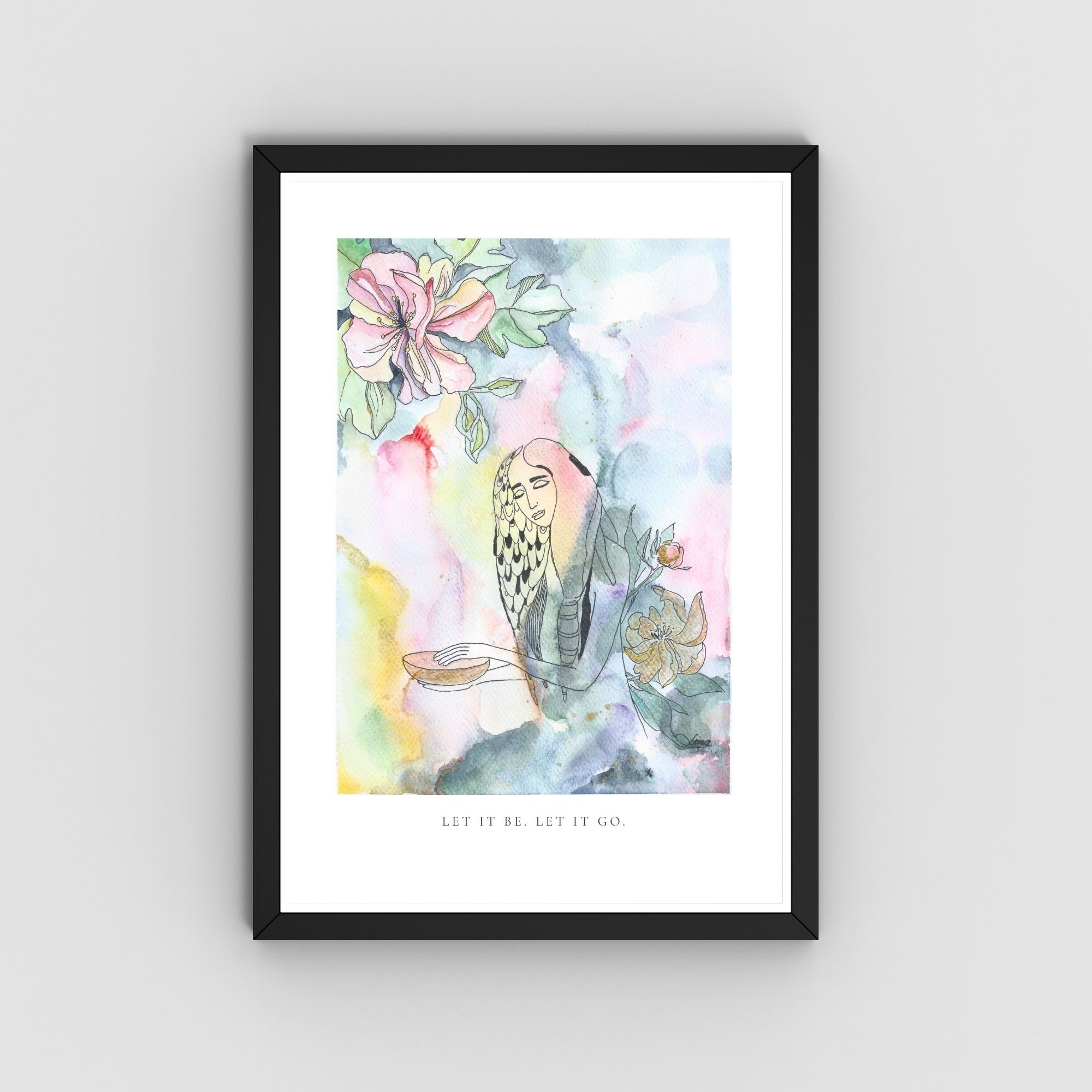 Let It Be. Let It Go. – Fine Art Print