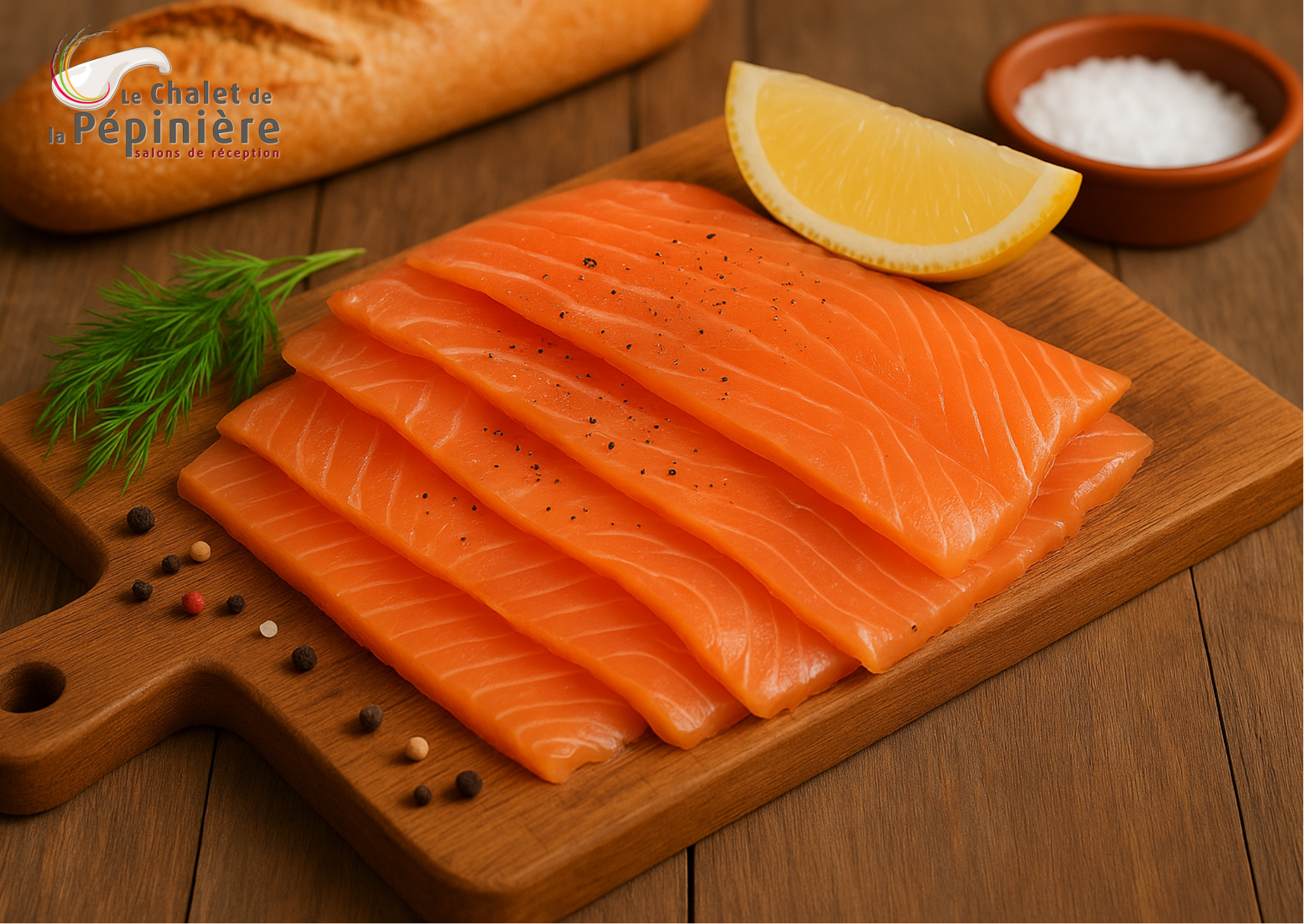 Saumon Fumé Tranché au bois de hêtre