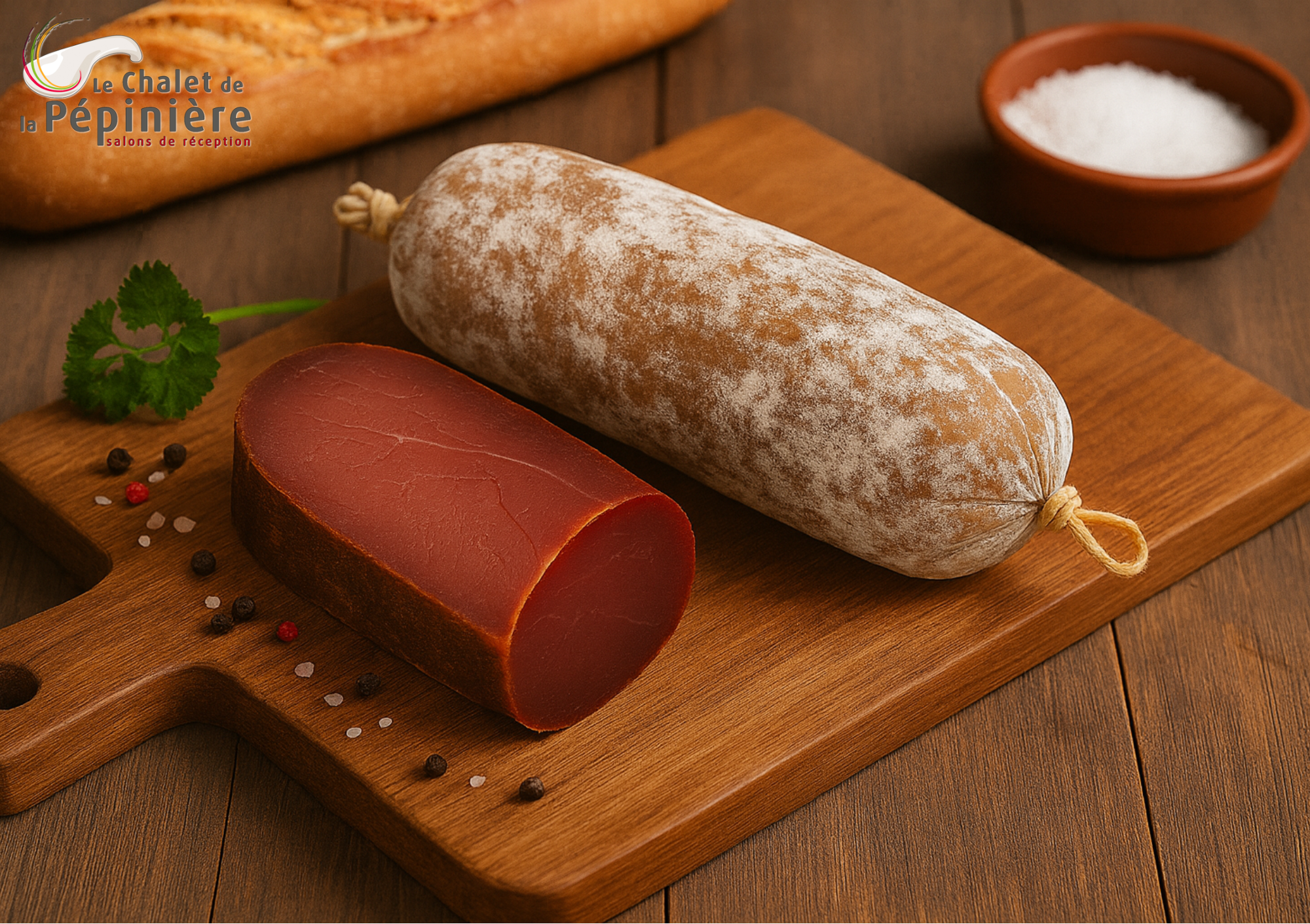 Mignon de porc fumé séché